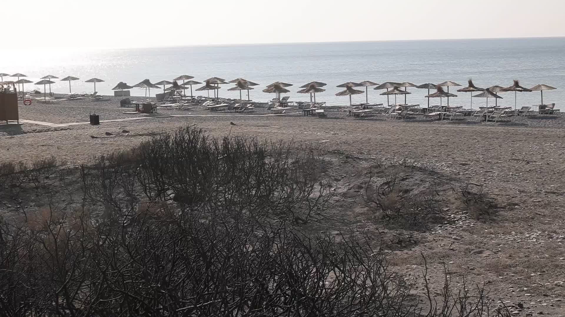 Rhodes Wildfire Forces Thousands Of Evacuations