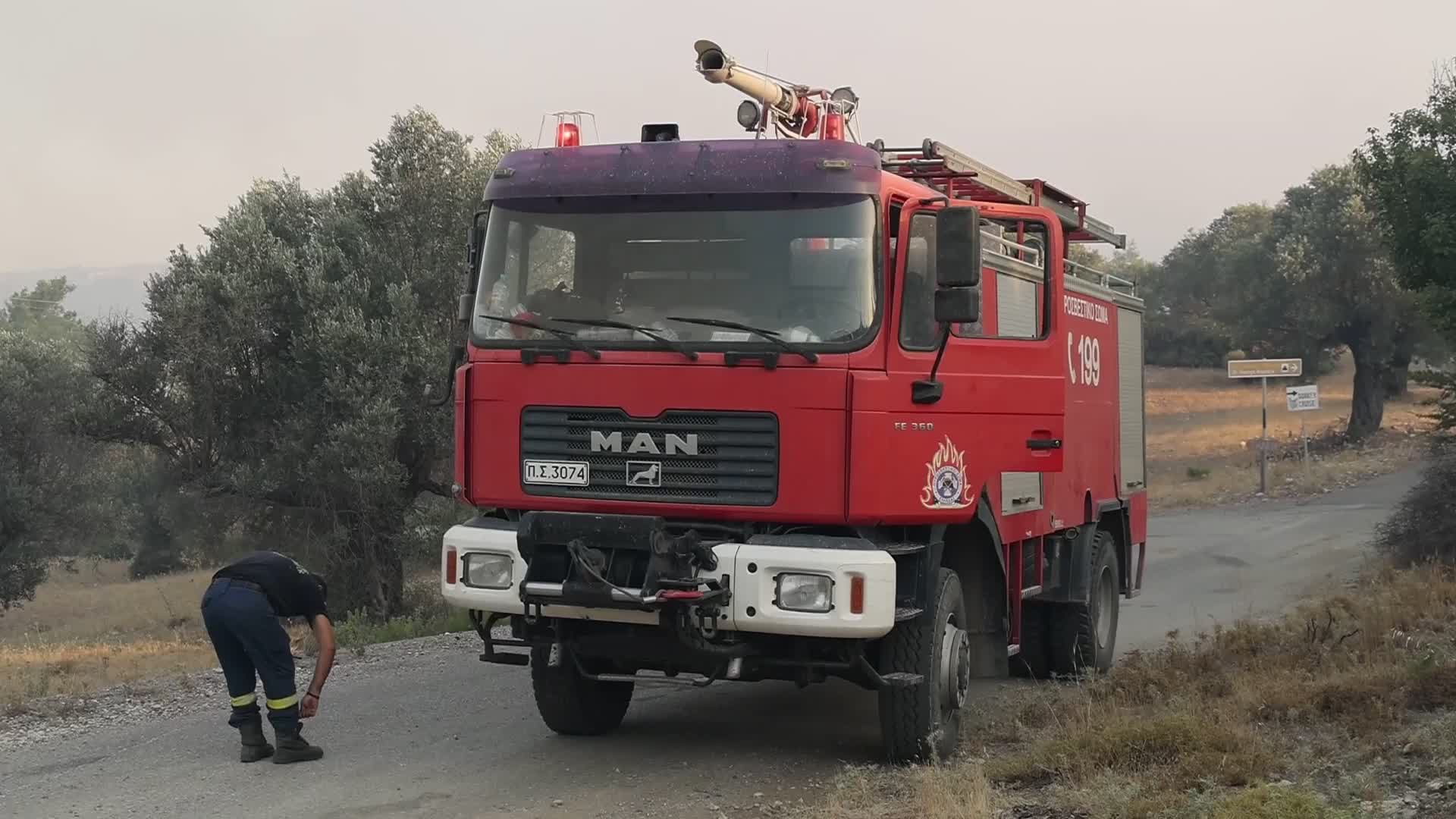 Rhodes Wildfire Forces Thousands Of Evacuations