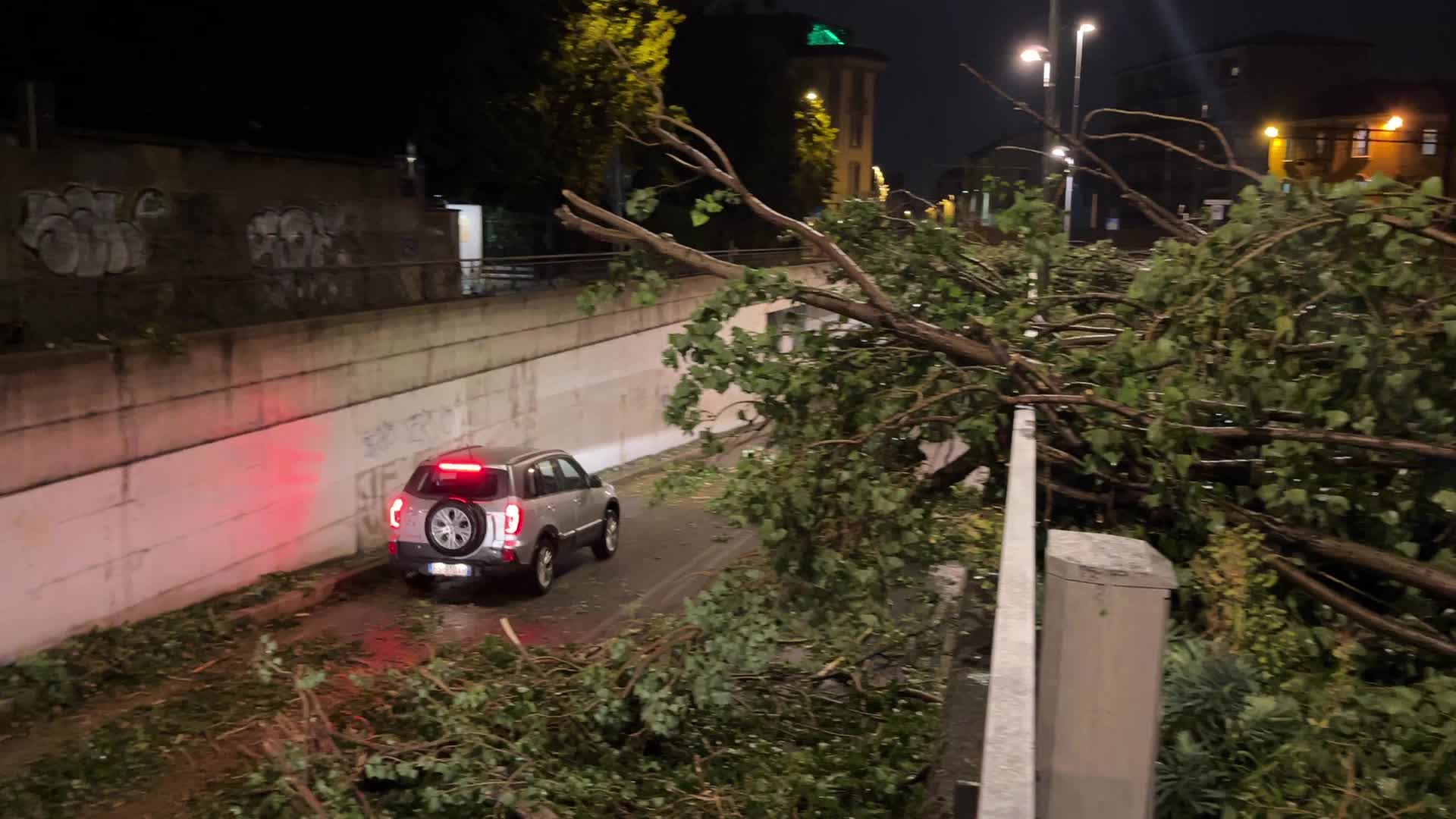 Storm Damage In Monza
