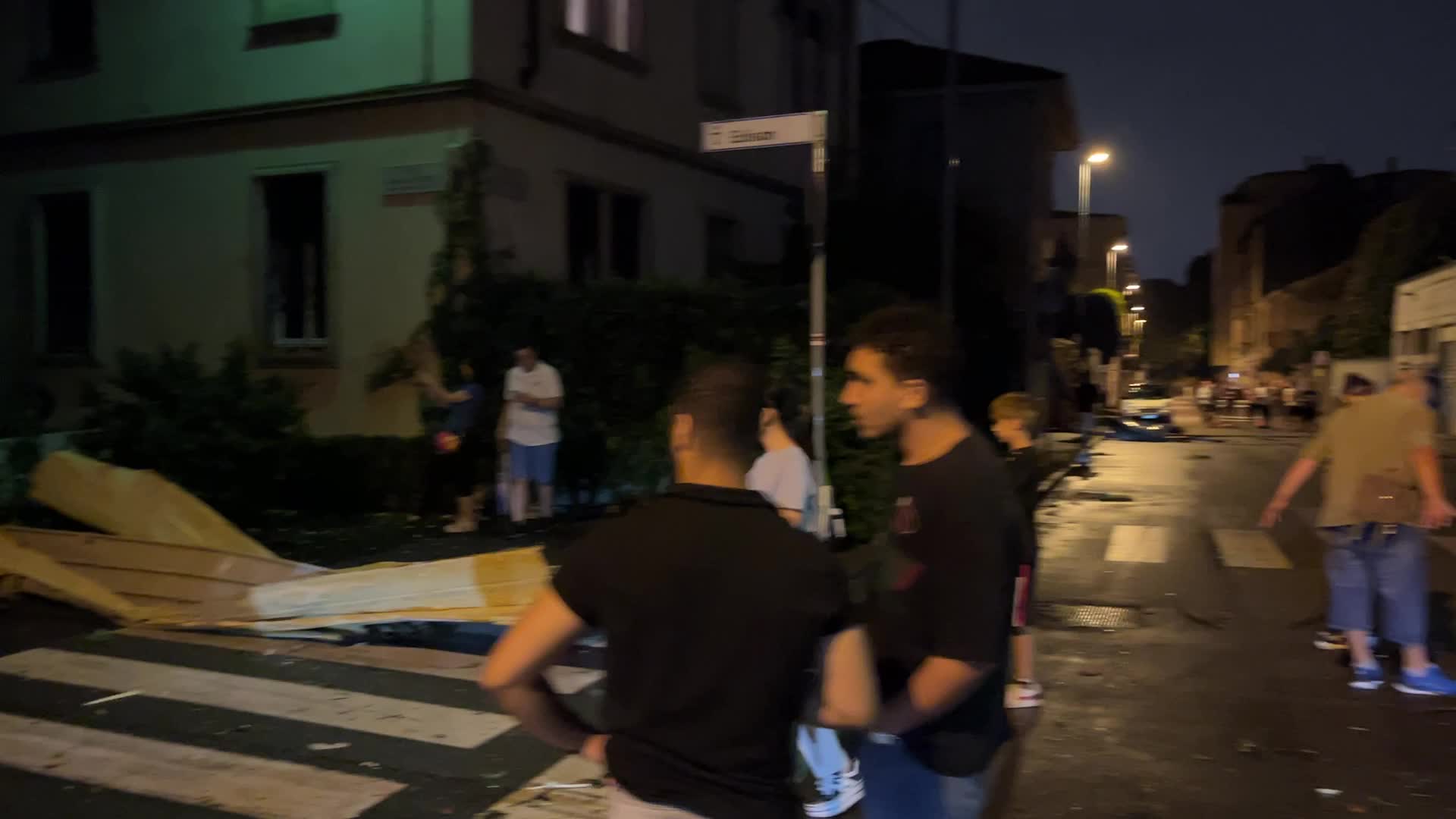 Storm Damage In Monza