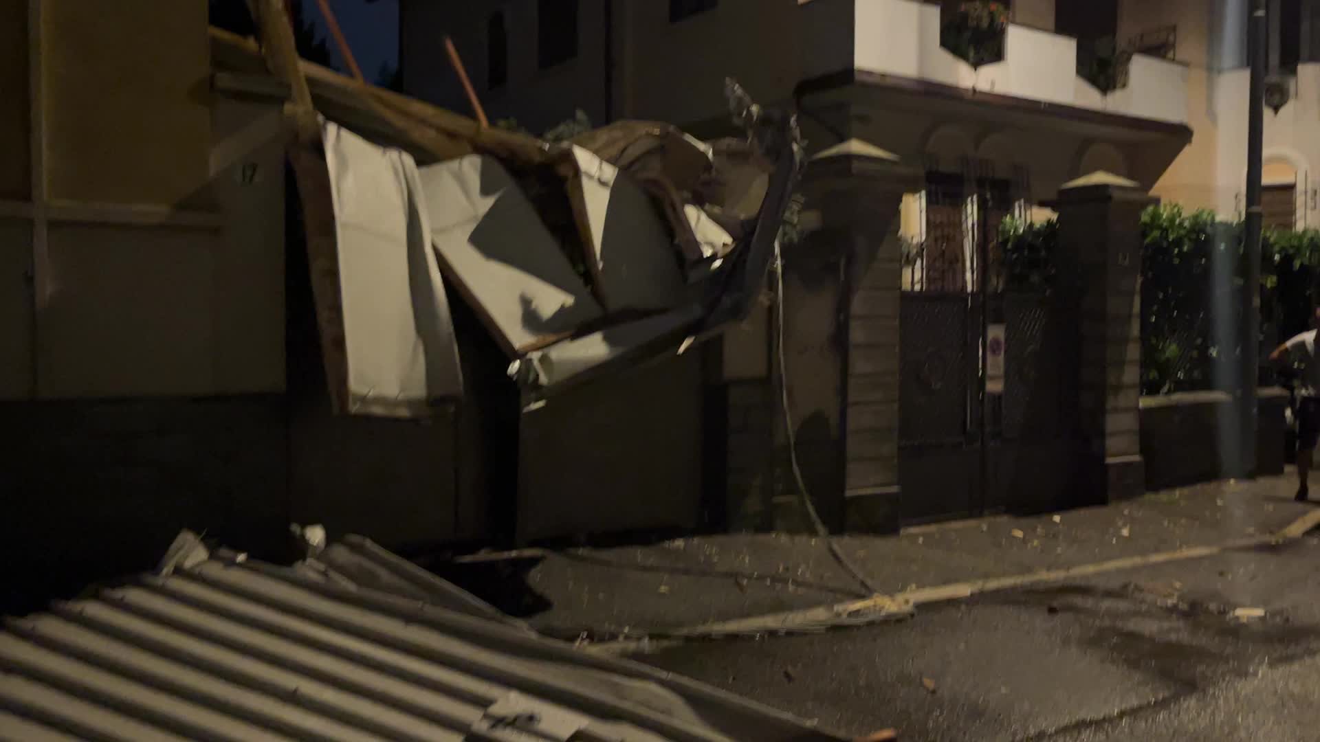 Storm Damage In Monza