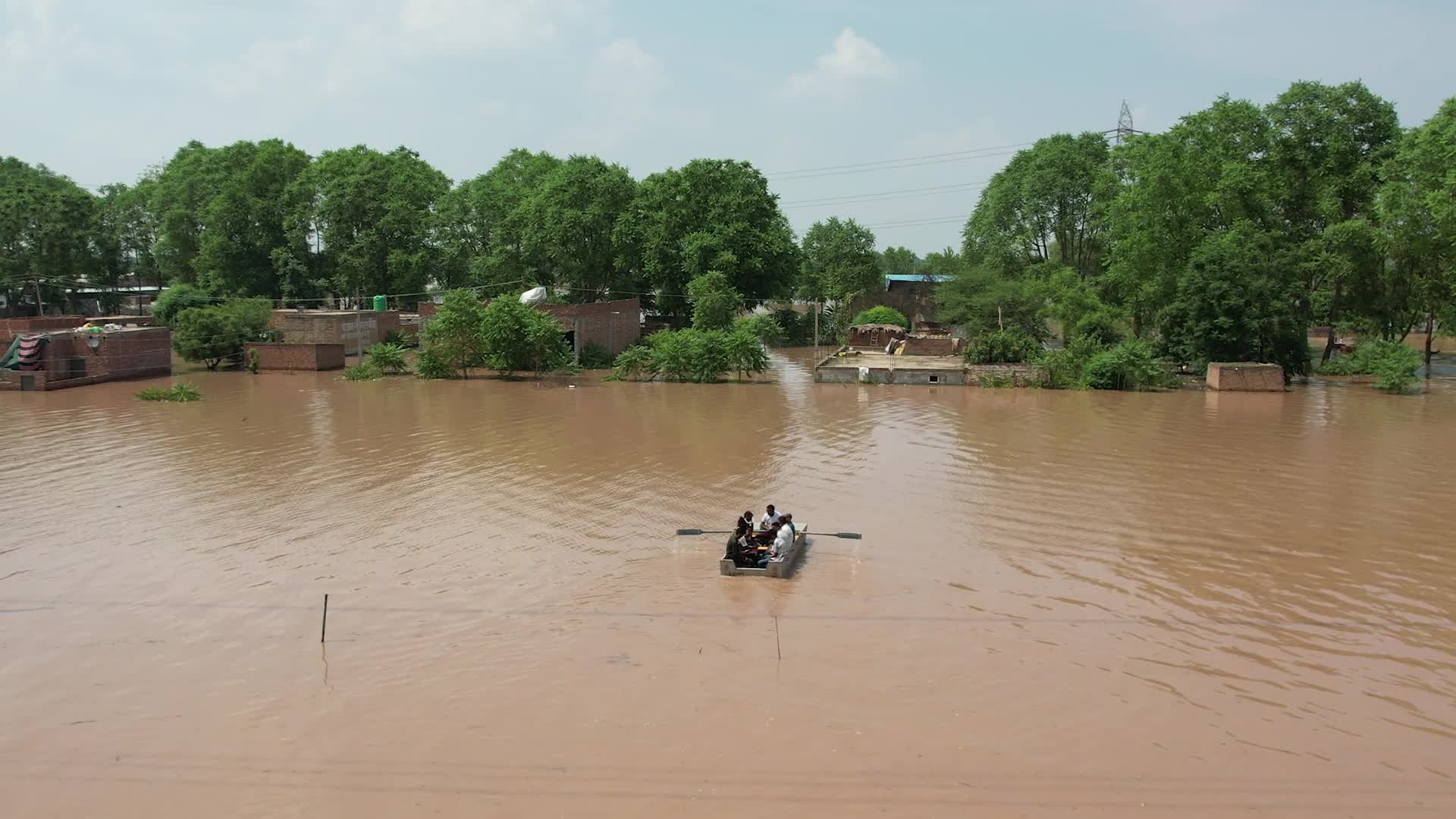 Floods in Punjab and Haryana.