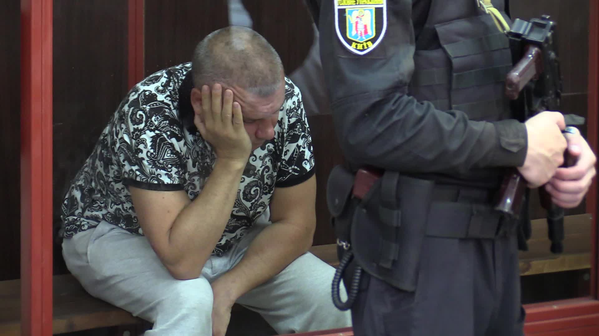 Former Odesa Military Commissar court hearing in Kyiv, amid Russia's invasion of Ukraine.