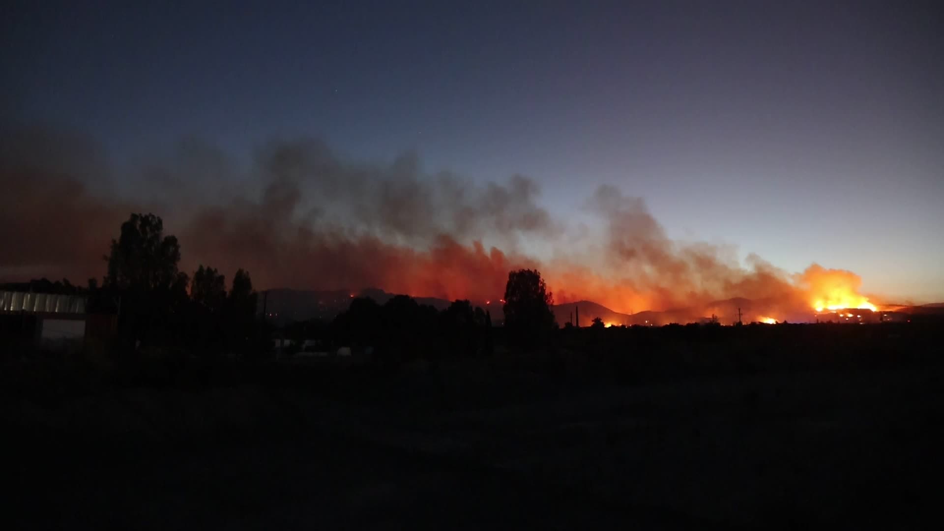 Wildfires Continue To Rage Across Greek Island of Rhodes