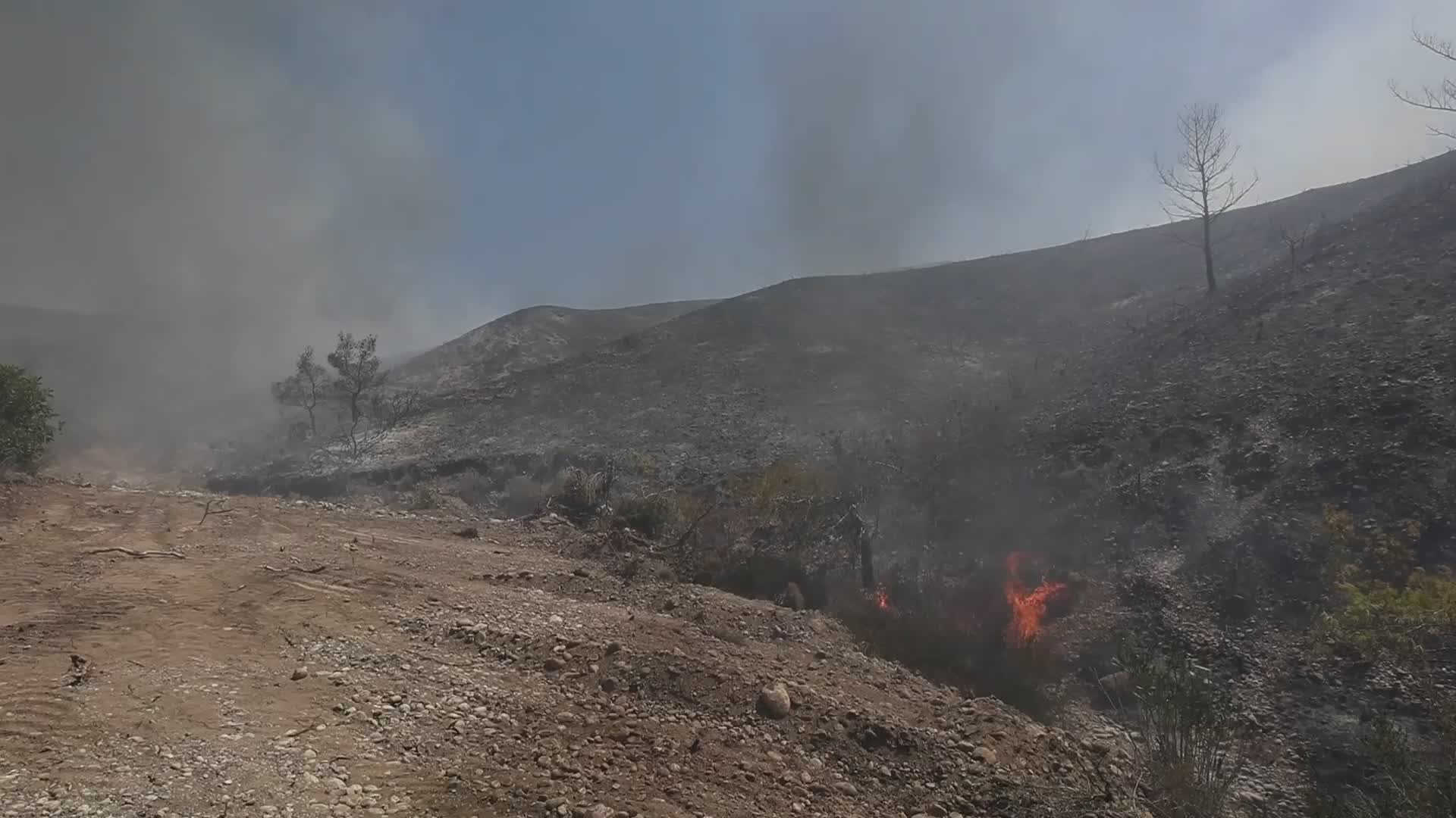 Wildfires Continue To Rage Across Greek Island of Rhodes