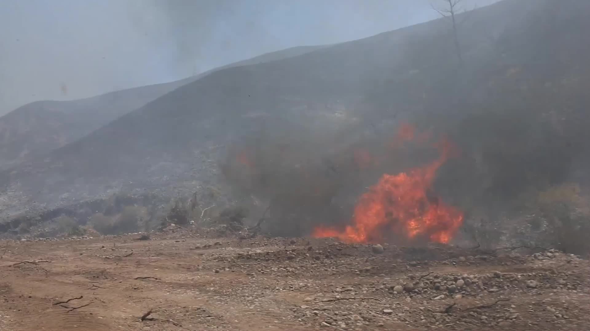 Wildfires Continue To Rage Across Greek Island of Rhodes