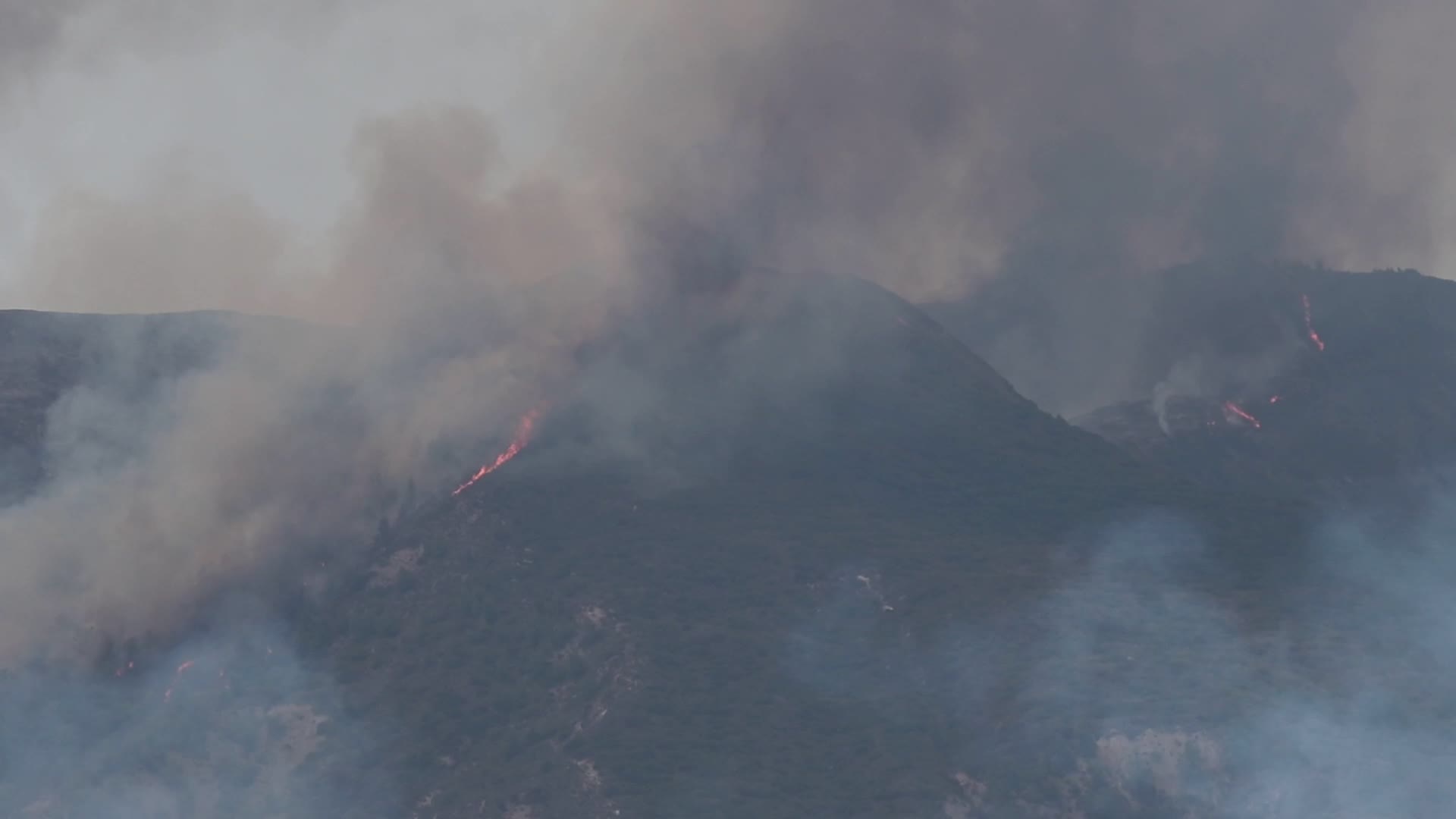 Wildfires Continue To Rage In Rhodes