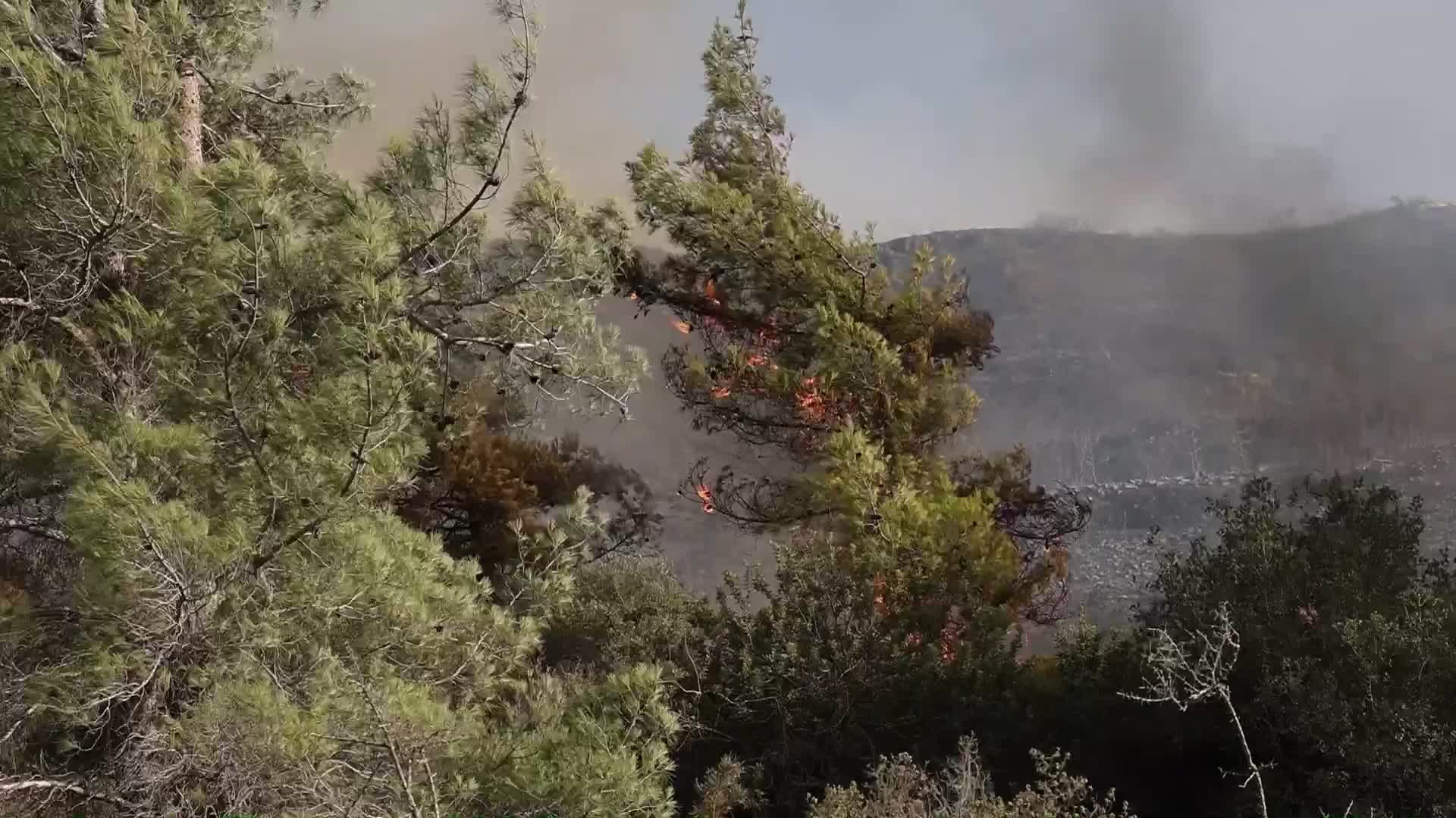 Wildfires Continue To Rage In Rhodes