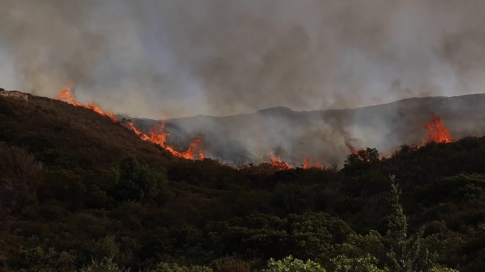 Wildfires Continue To Rage In Rhodes