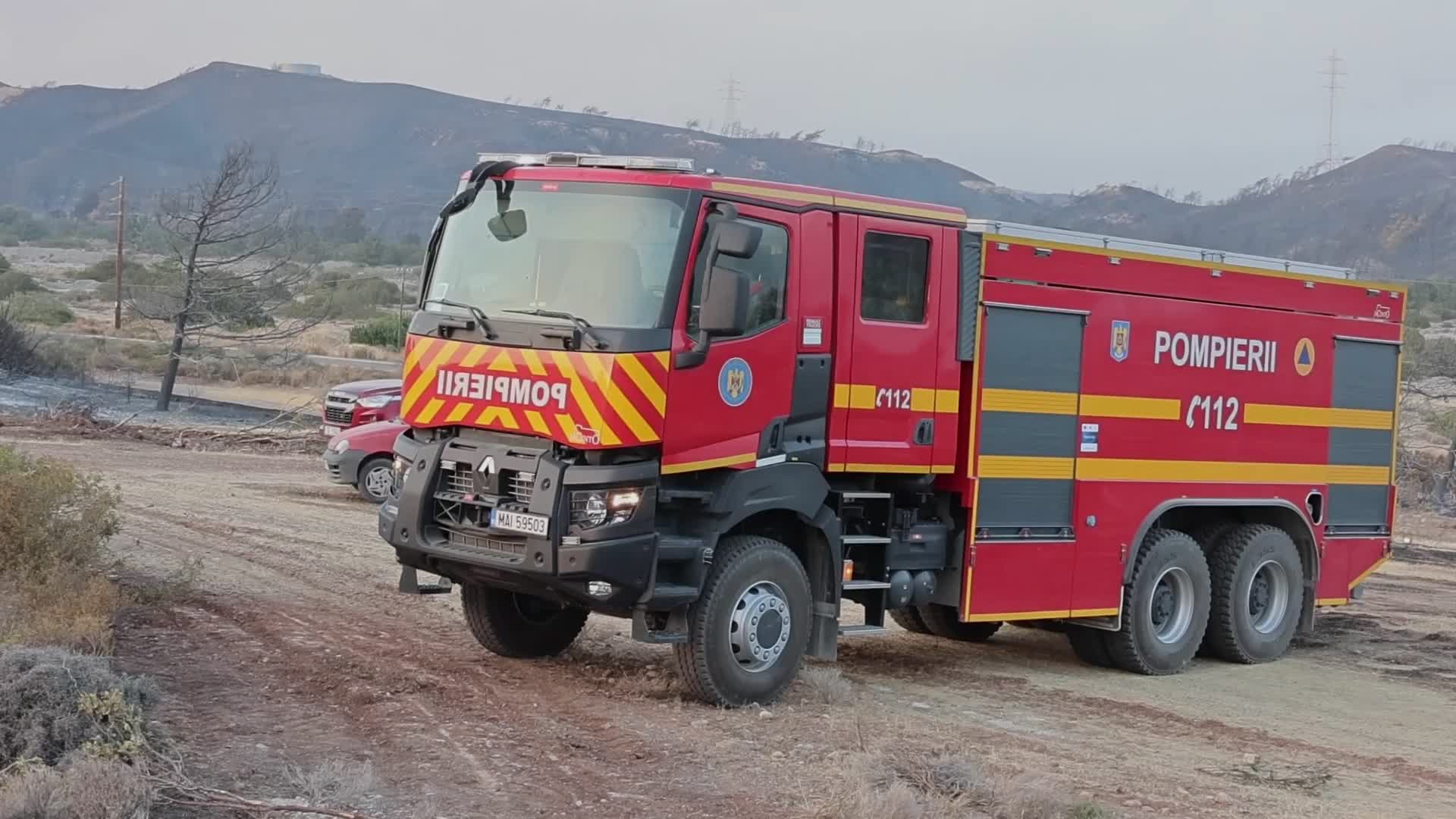 Wildfires Continue To Rage In Rhodes