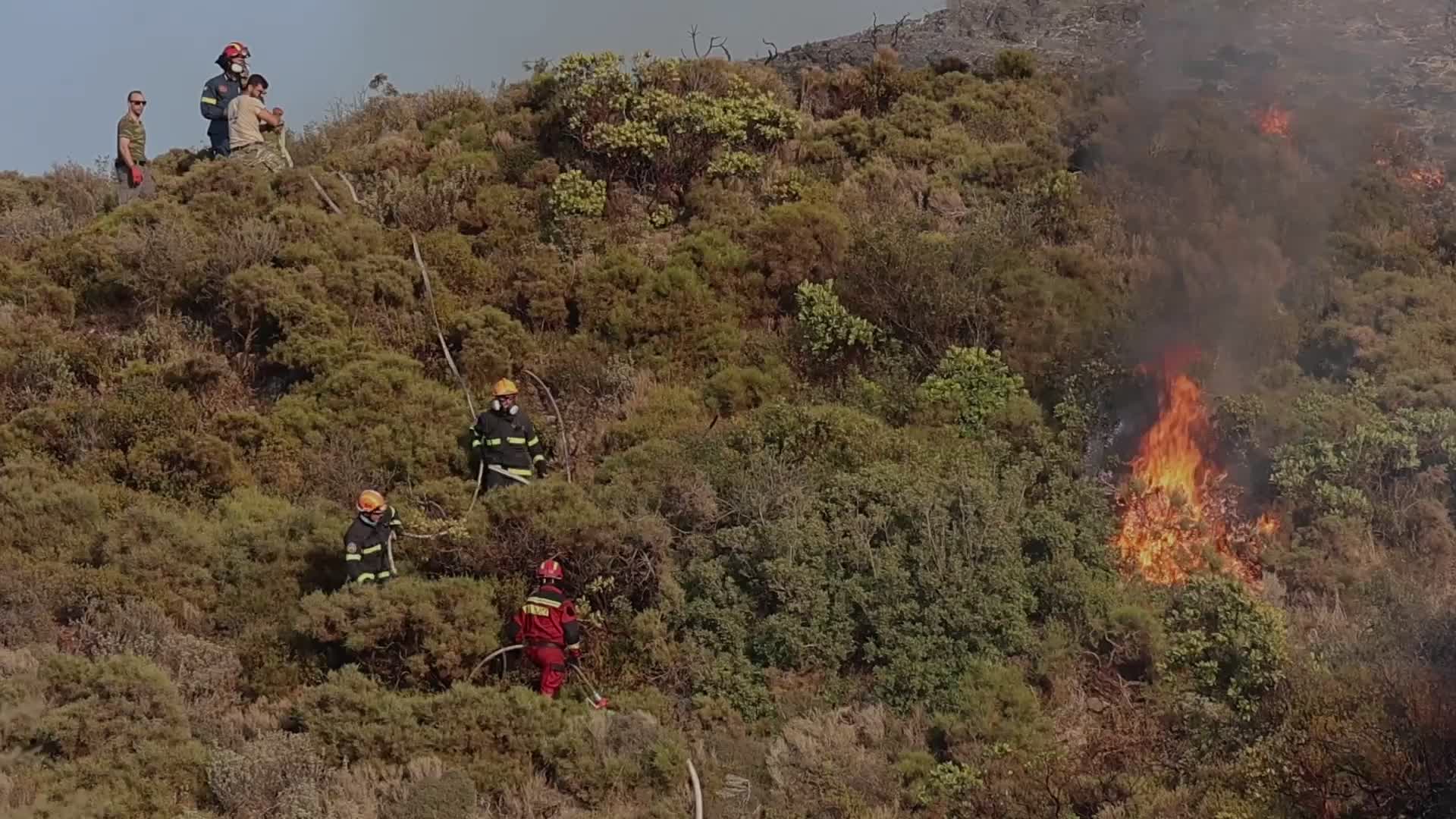 Wildfires Continue To Rage In Rhodes