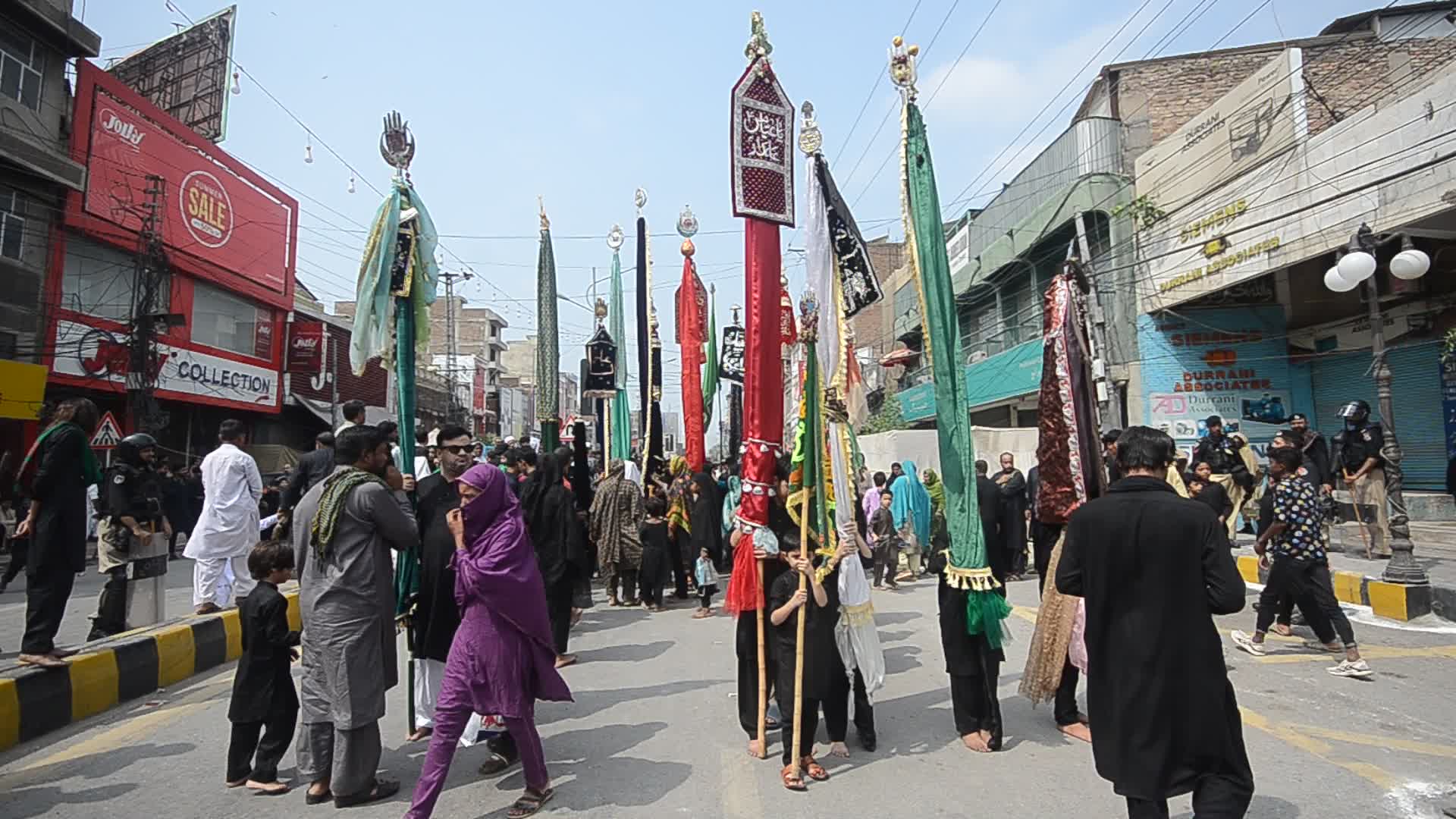 Ashura Day procession in Peshawar
