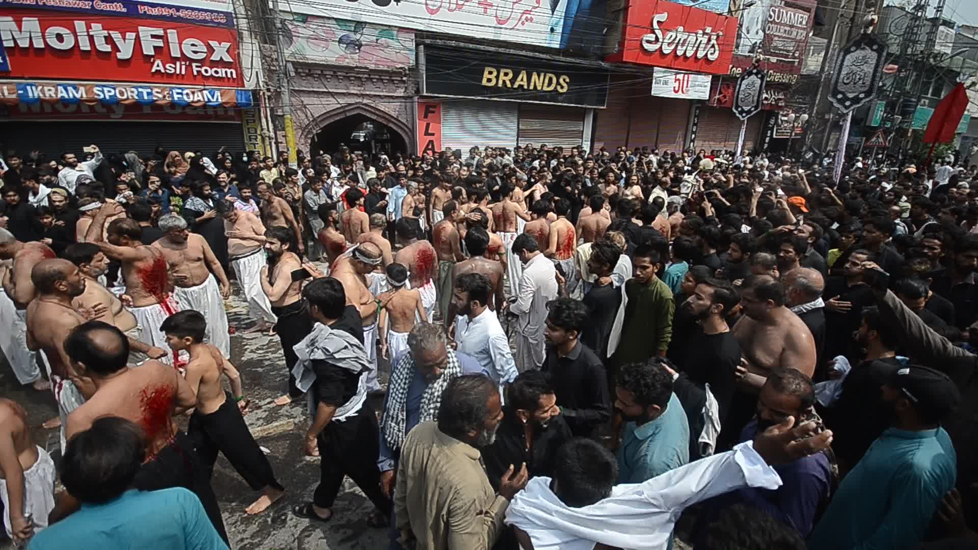 Ashura Day procession in Peshawar
