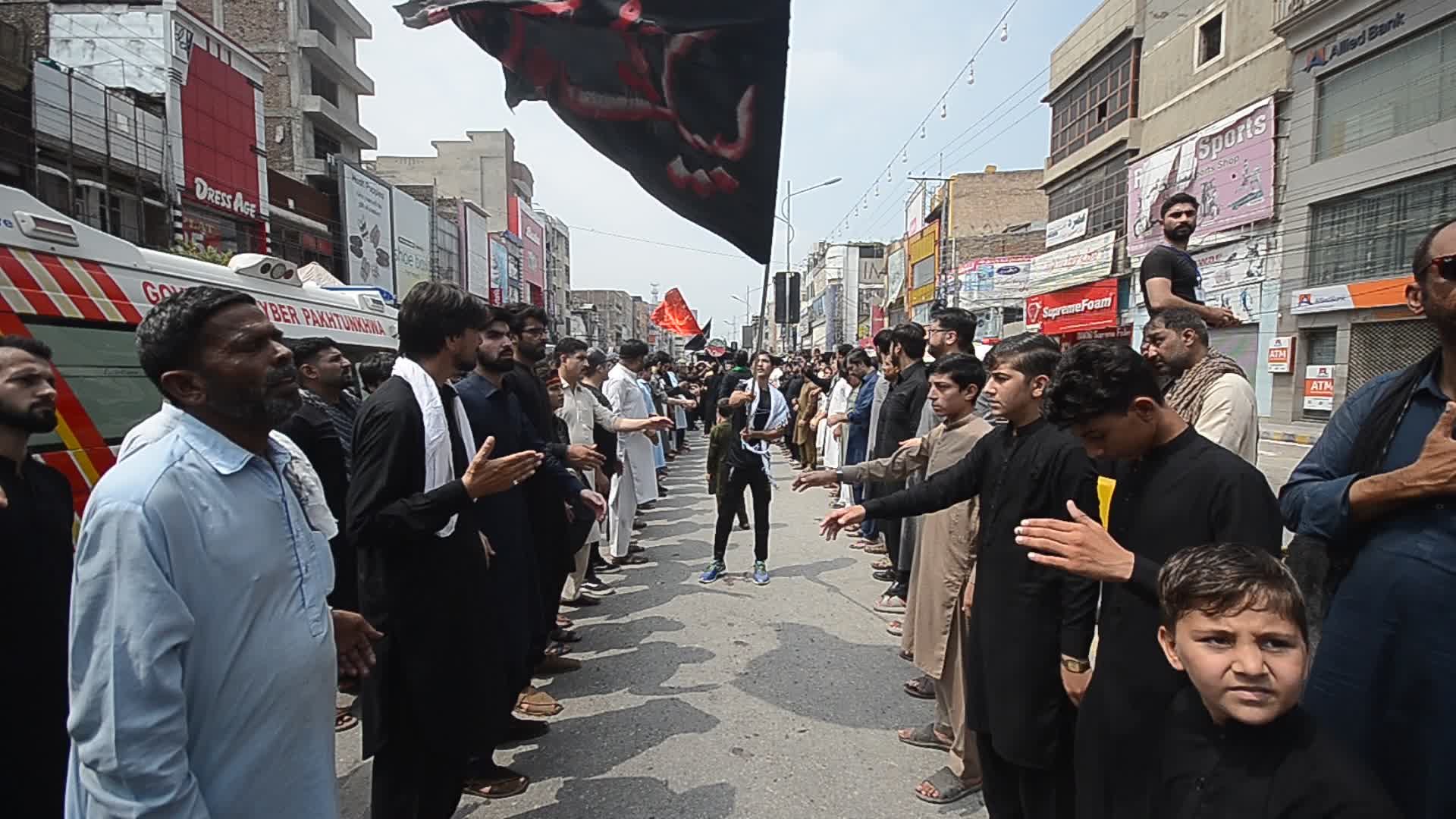 Ashura Day procession in Peshawar
