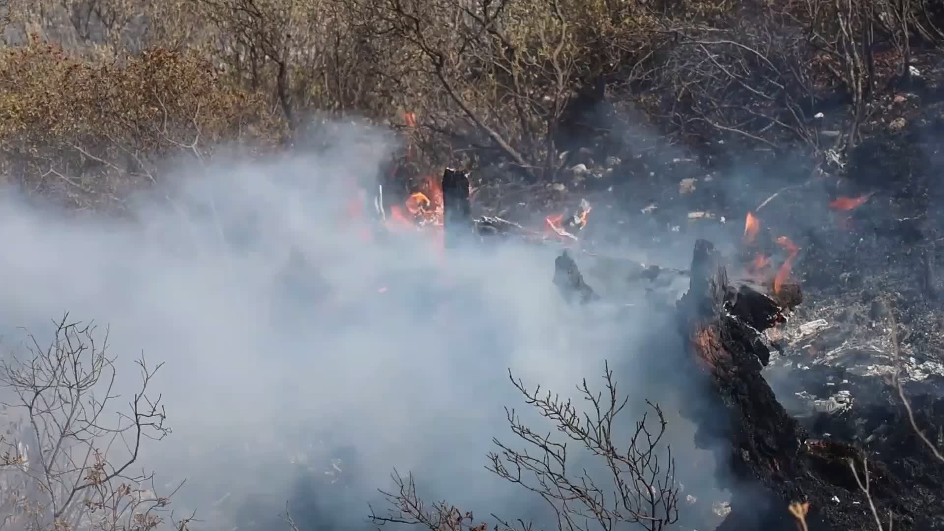 Wildfires Continue In The Greek Island Of Rhodes, Greece
