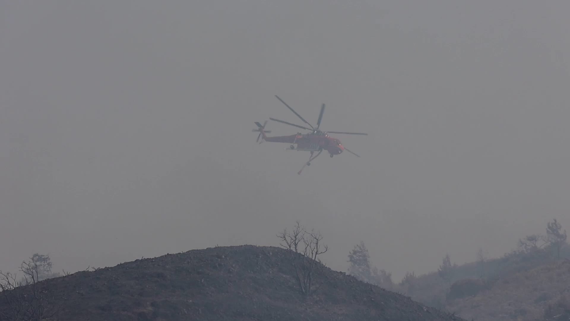 Wildfires Continue In The Greek Island Of Rhodes, Greece