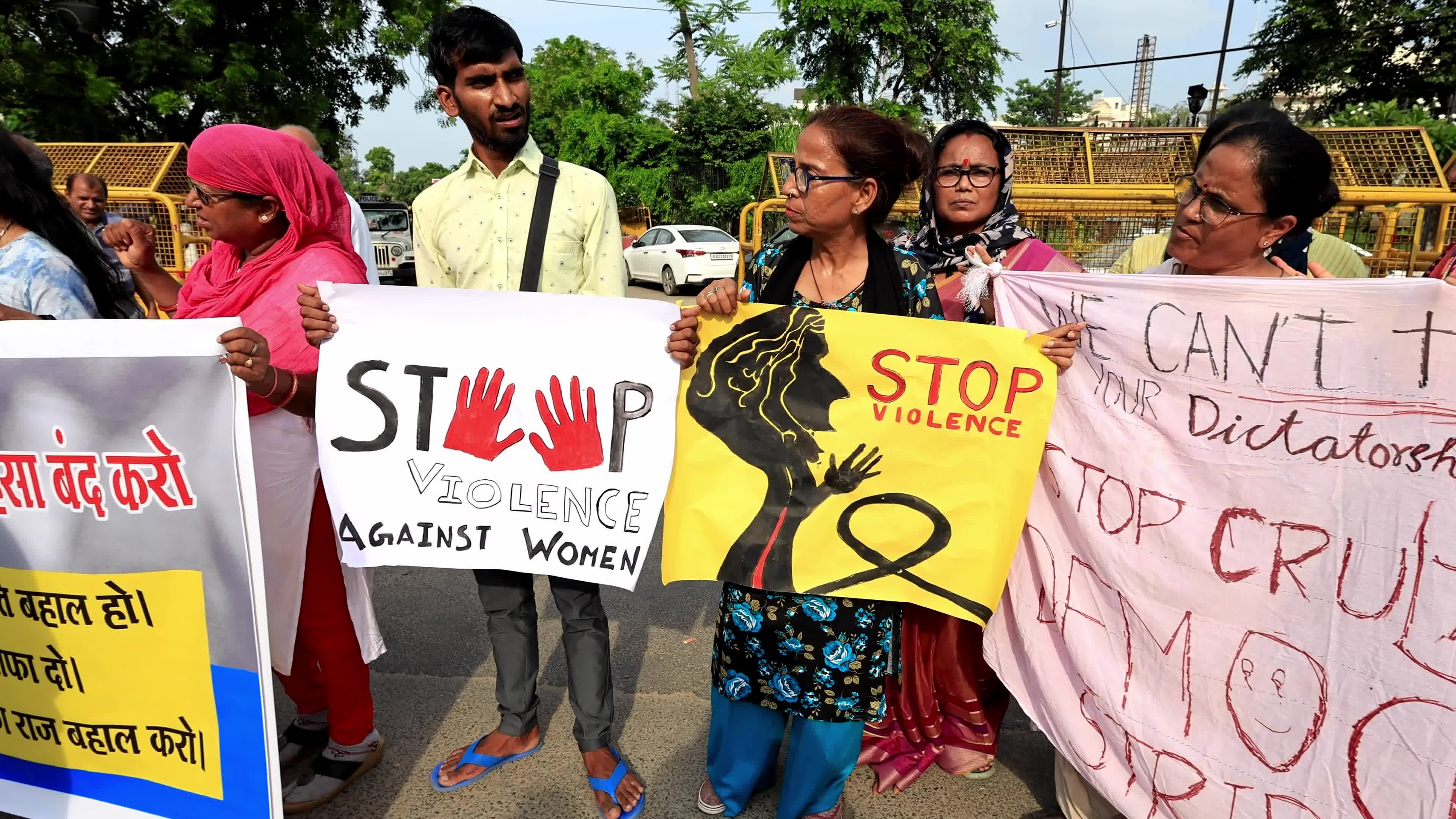 Protest Against Ethnic Violence In Manipur