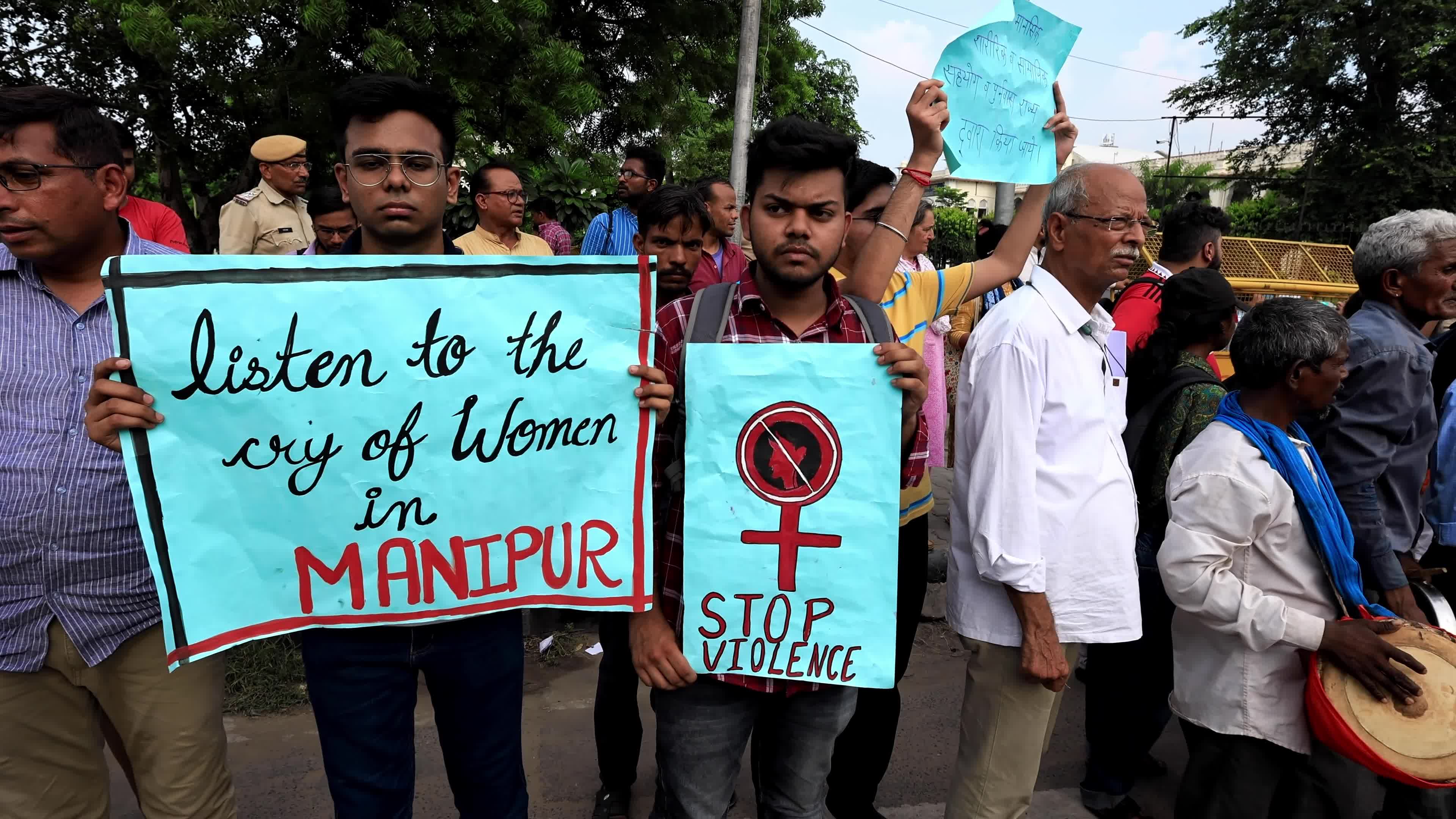 Protest Against Ethnic Violence In Manipur