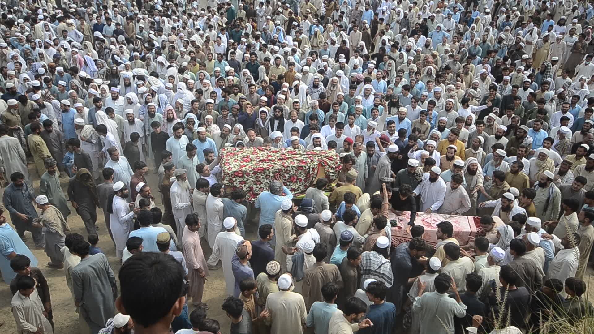 At least 44 people were killed in a bomb explosion in Bajaur, Pakistan 
