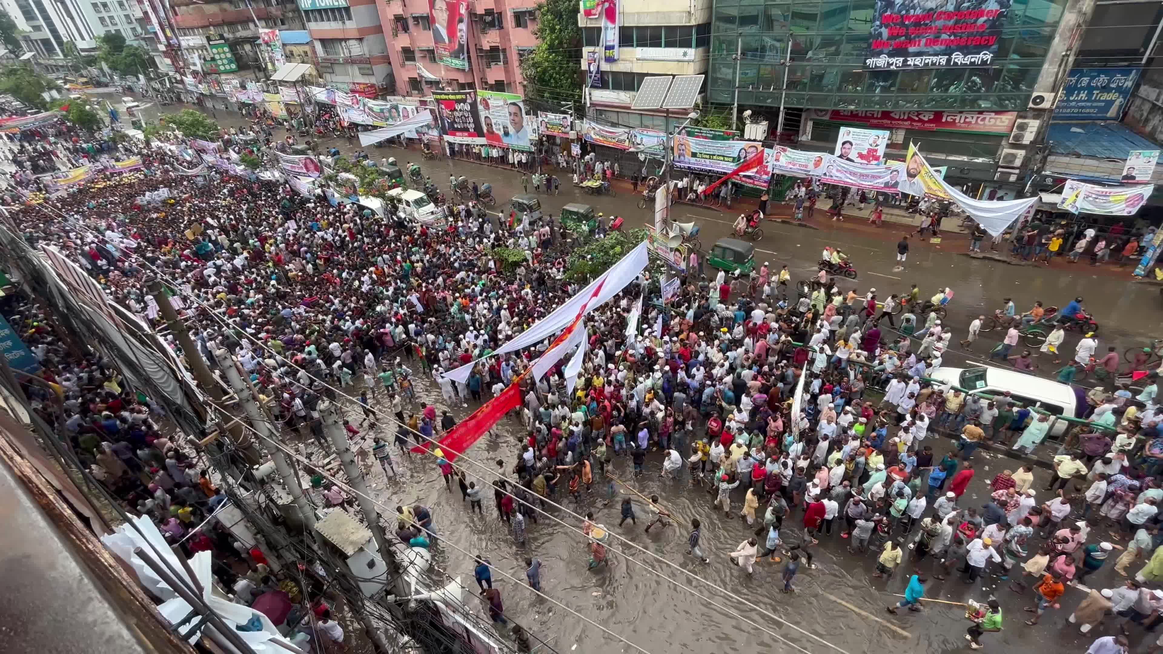 Bangladesh National Party Holds Rally for Fair Election