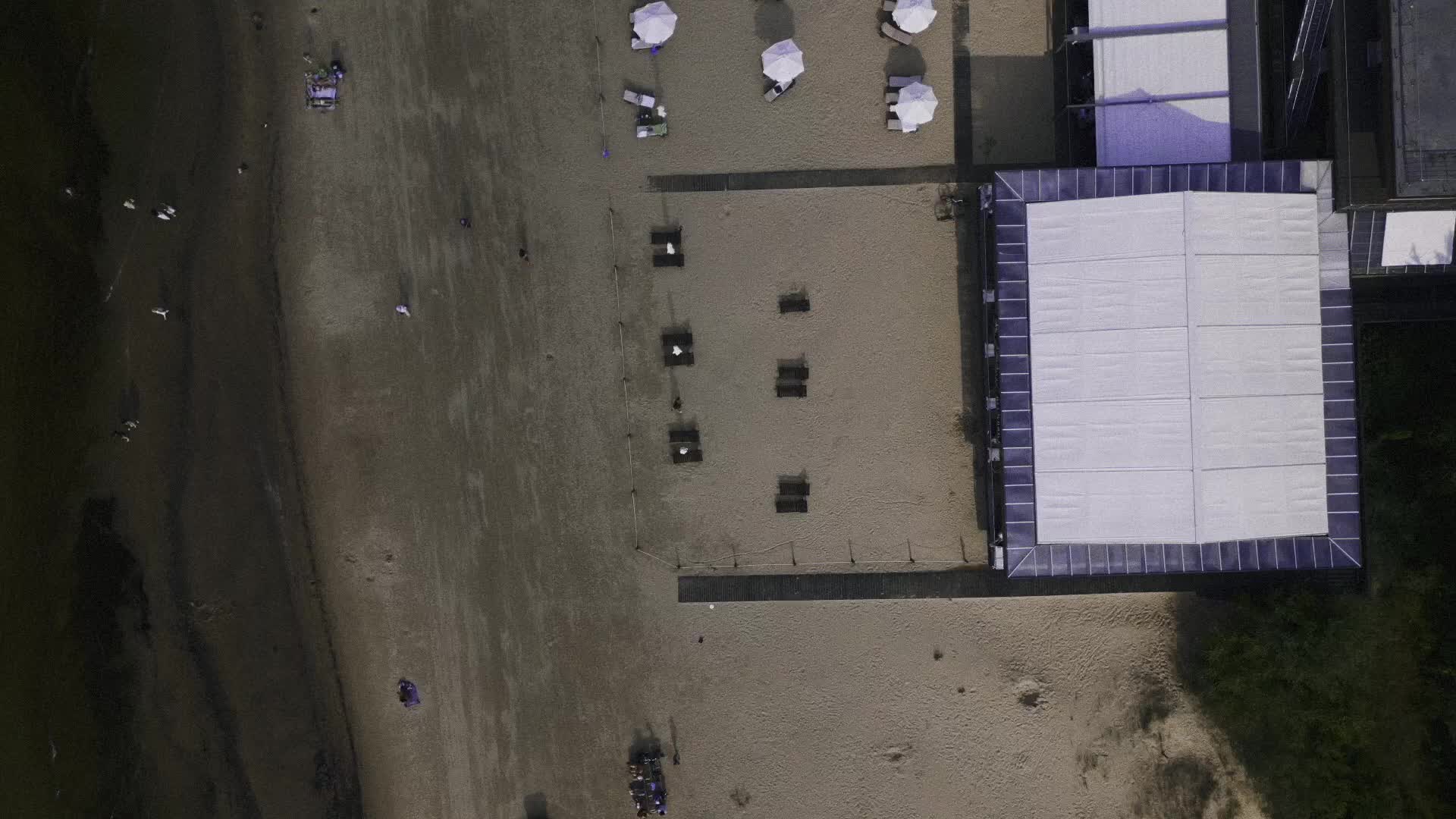 Aerial Glimpse of Jumala Beach, Riga, Latvia