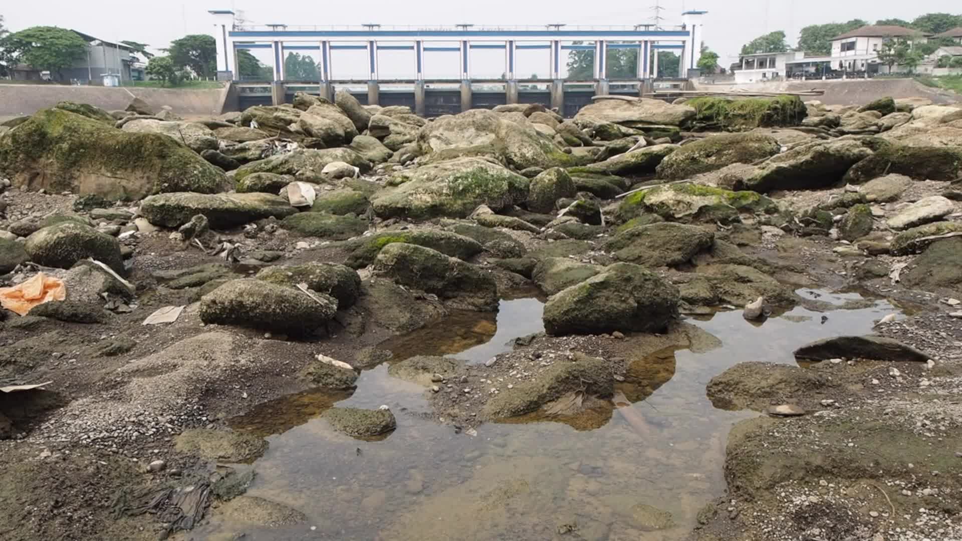 Drought Threat in Tangerang, Indonesia