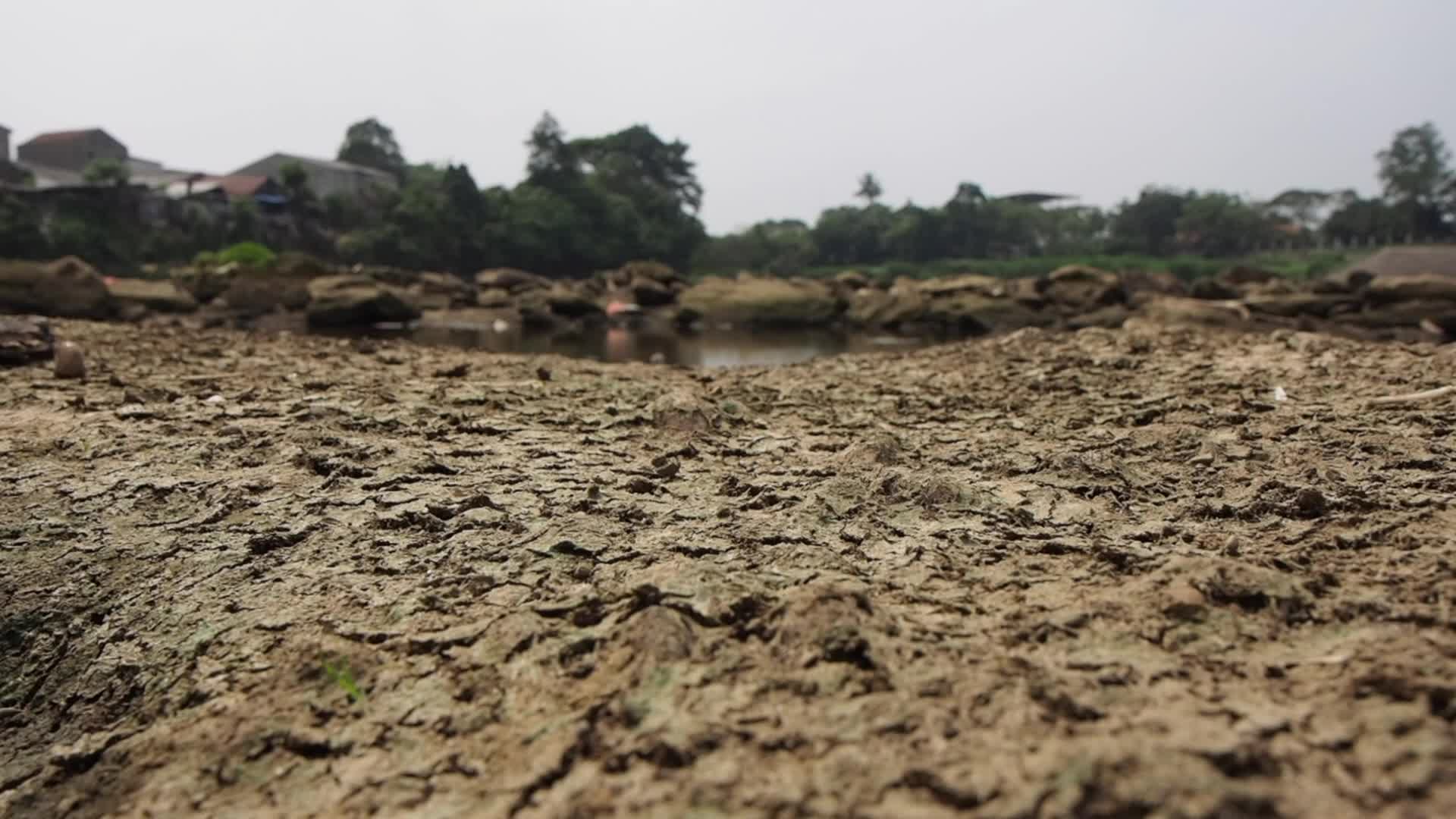 Drought Threat in Tangerang, Indonesia