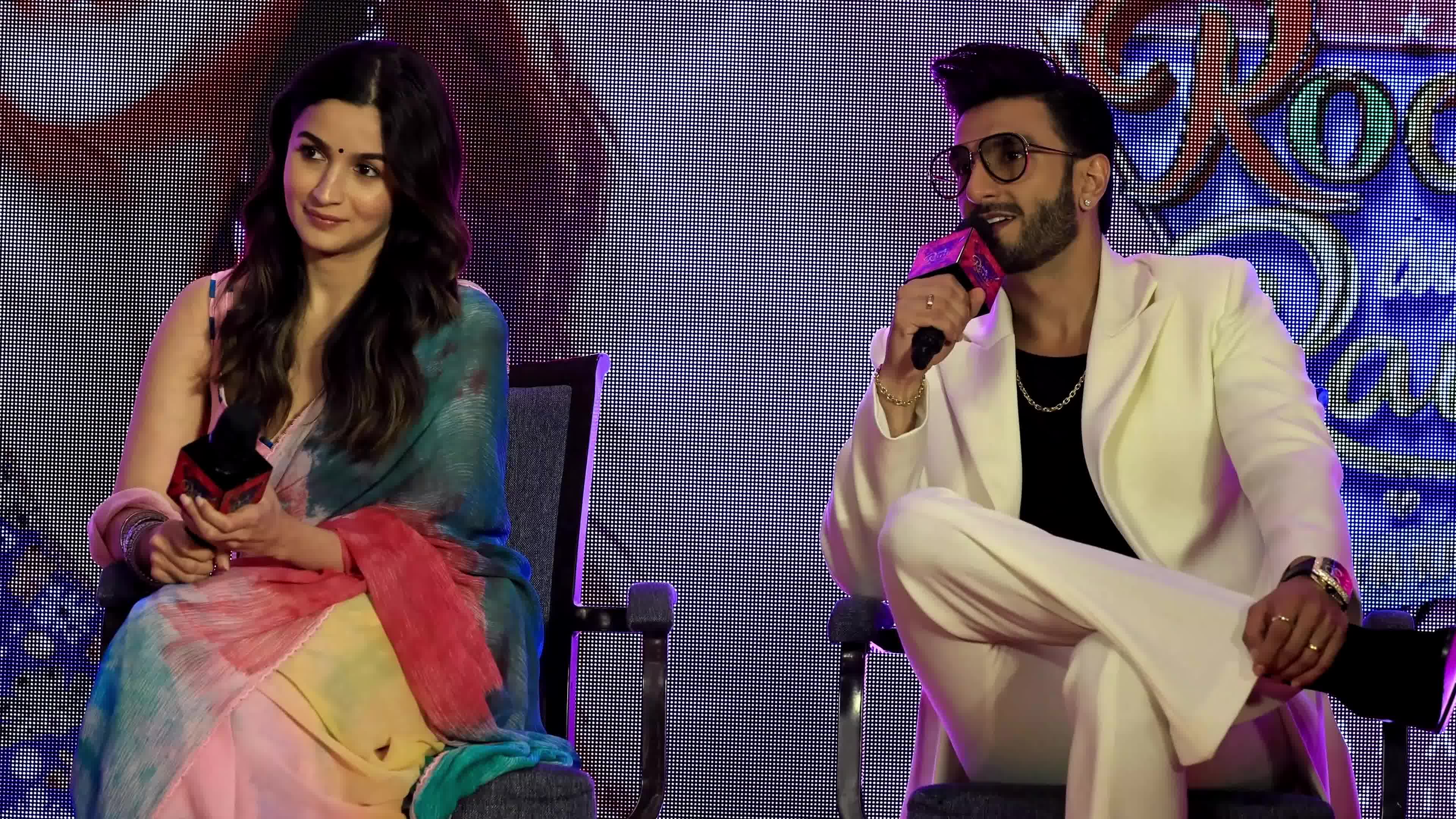 Bollywood Actors Ranveer Singh And Alia Bhatt Movie Promotion in Jaipur