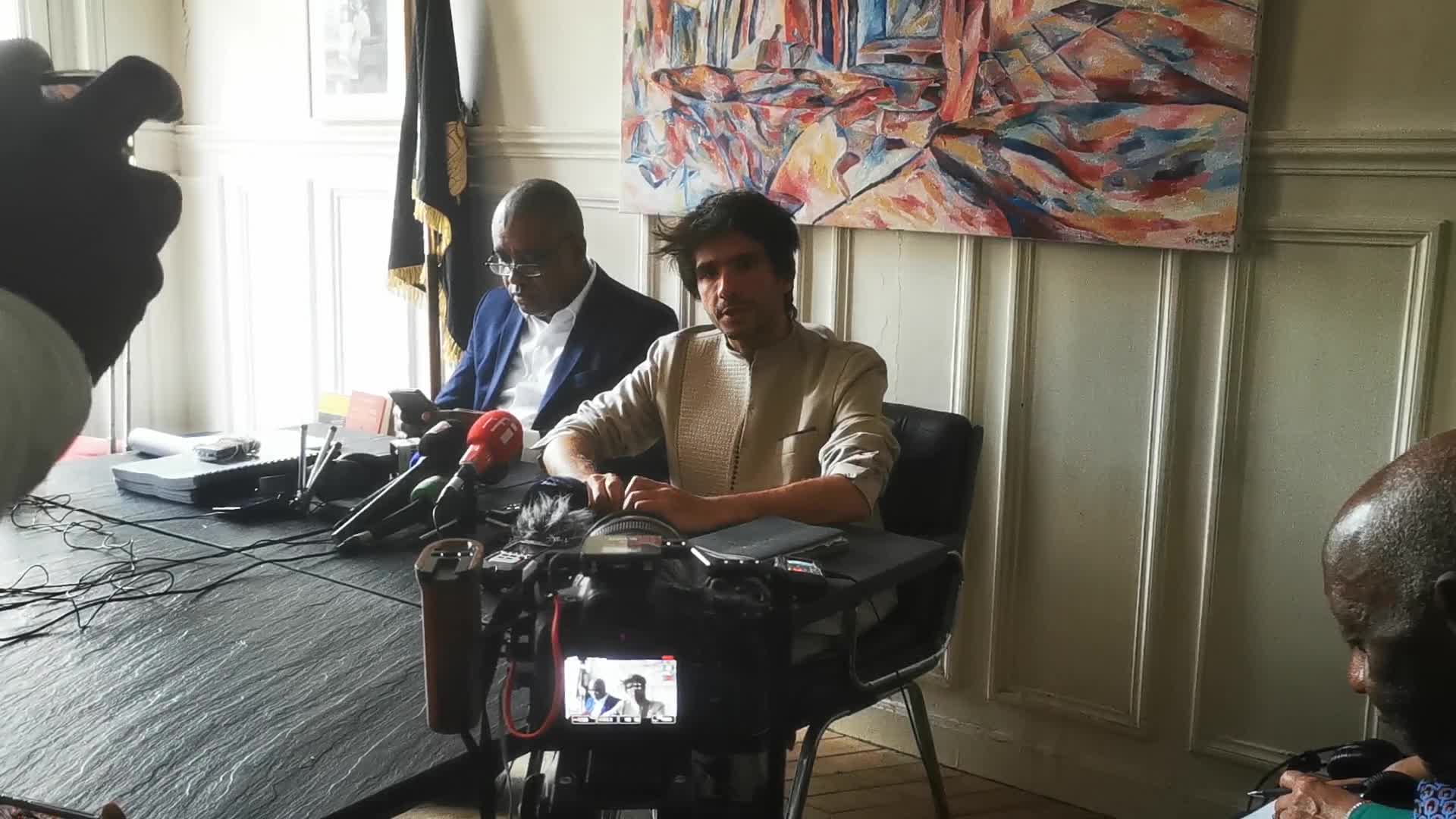 French Lawyer for Senegalese Opposition Leader Sonko Holds Press Conference