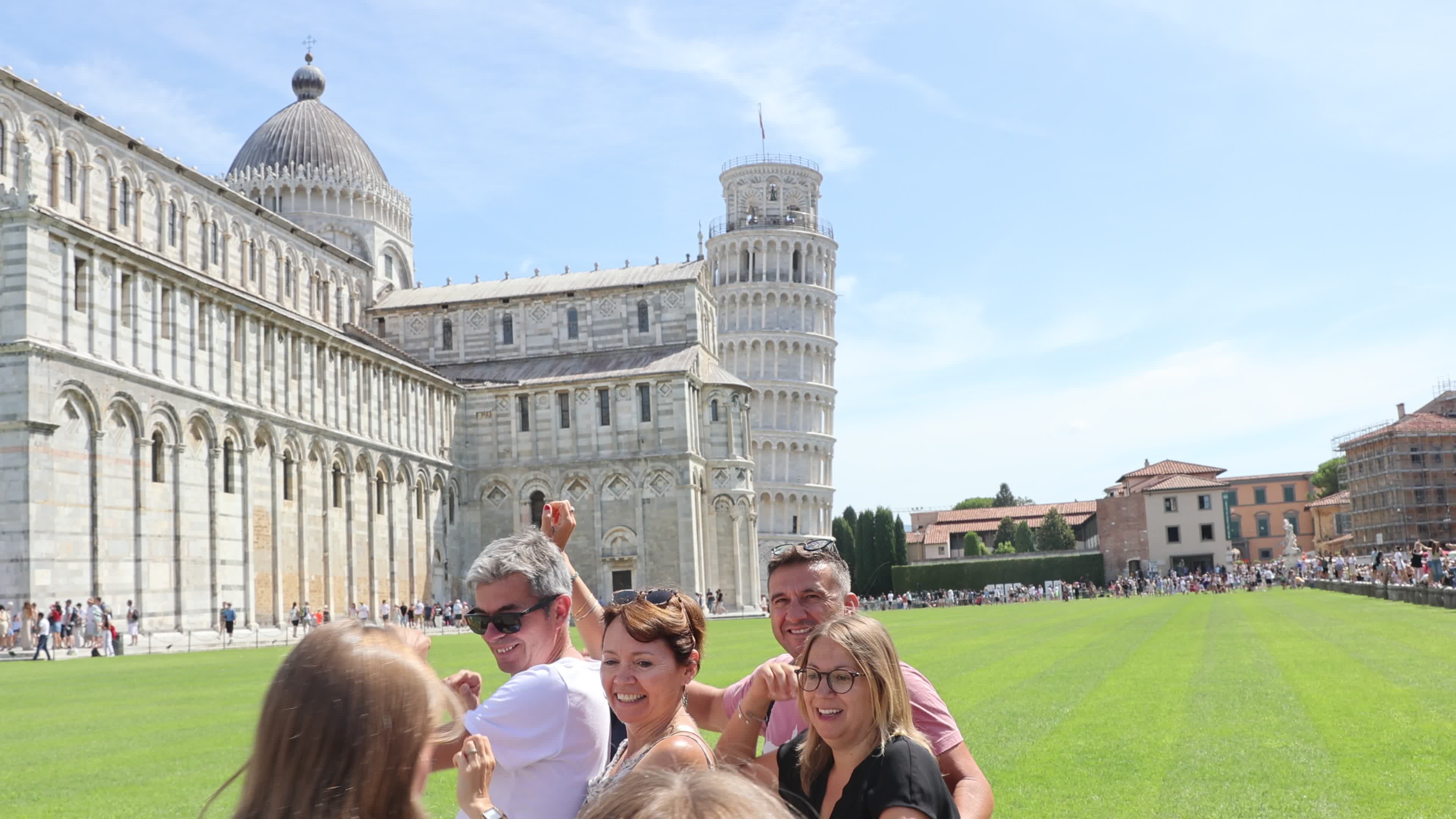 The Tower of Pisa turns 850, bells ring and a big celebration