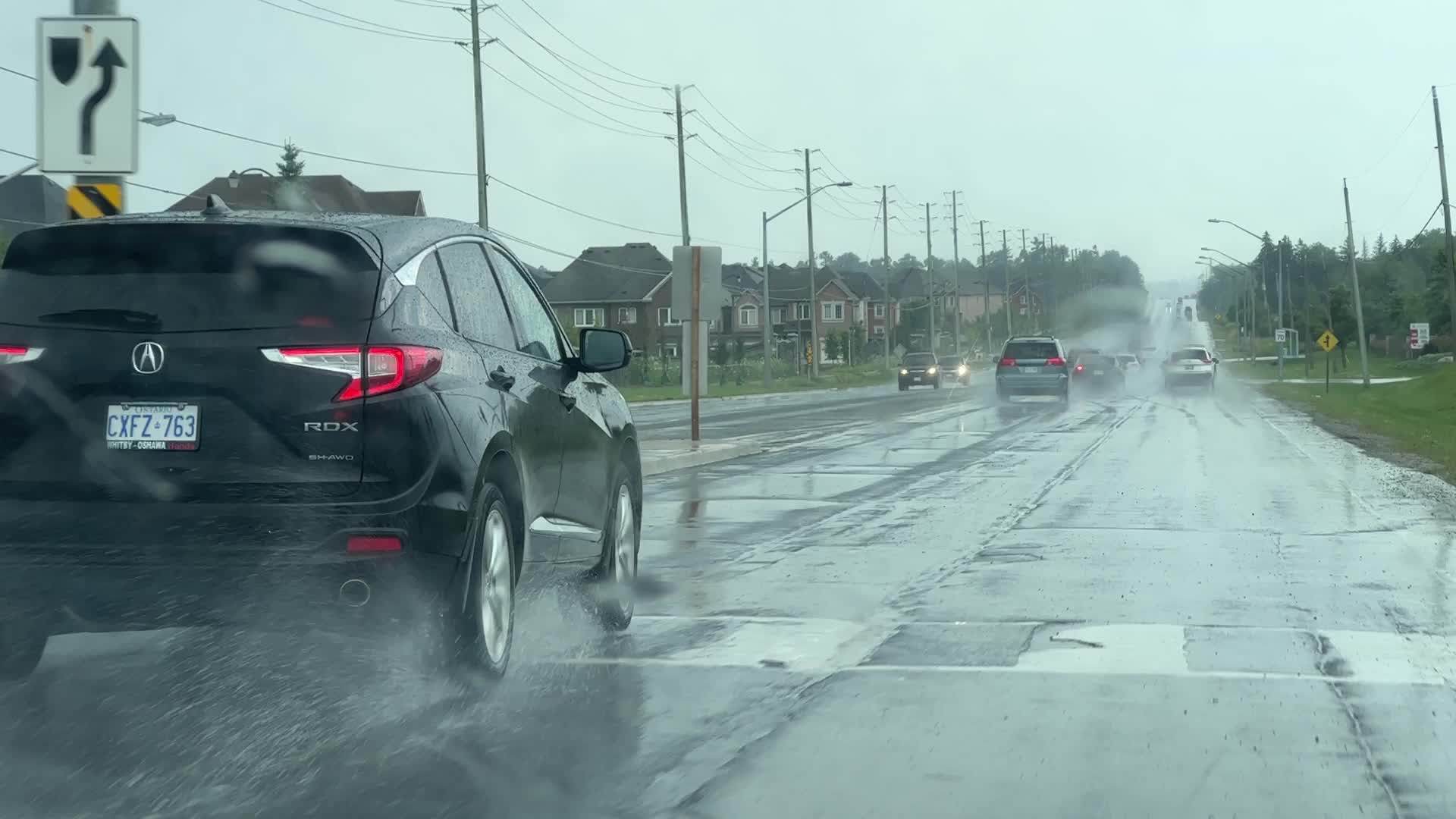 Rainy day in Markham