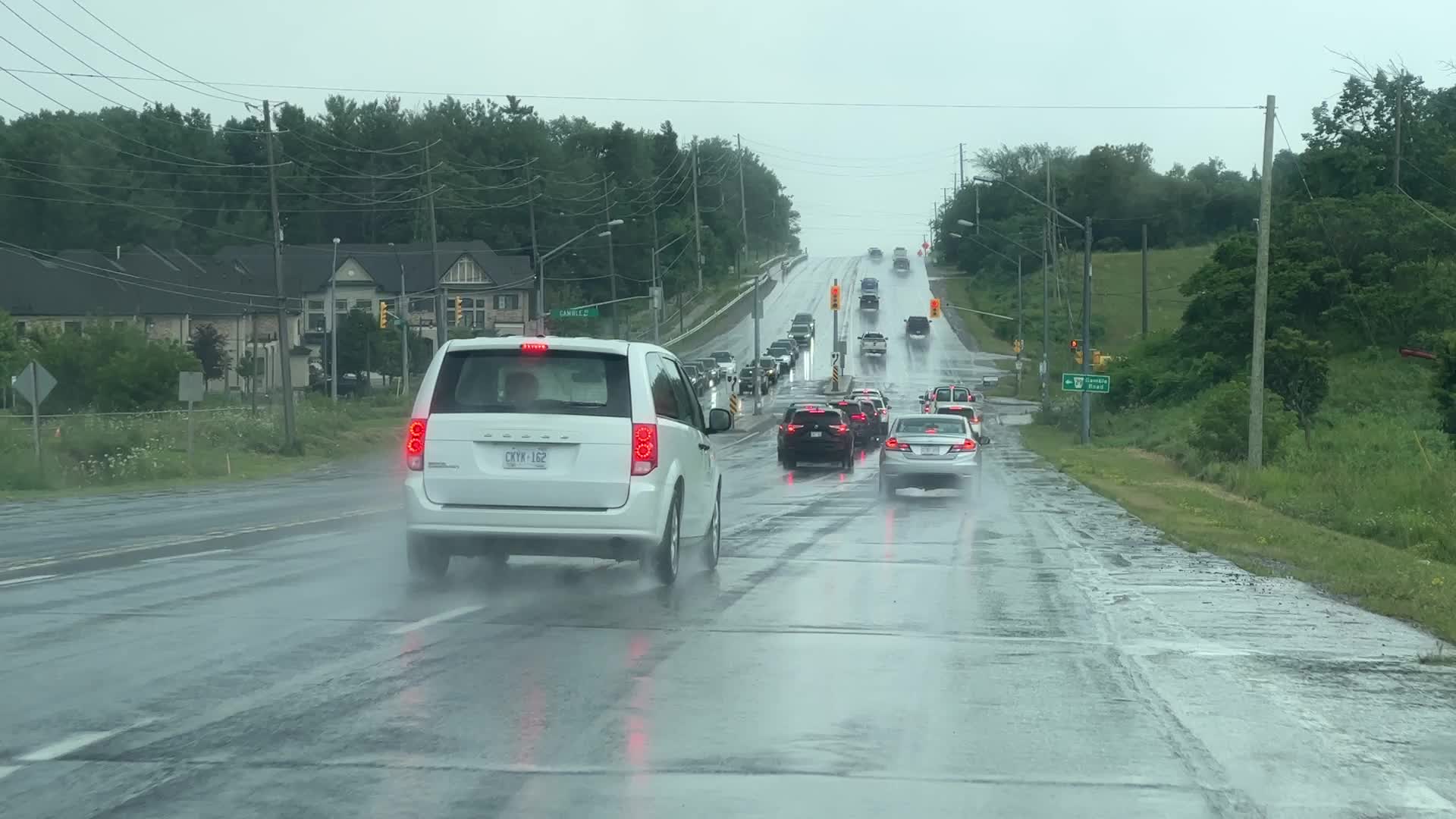 Rainy day in Markham