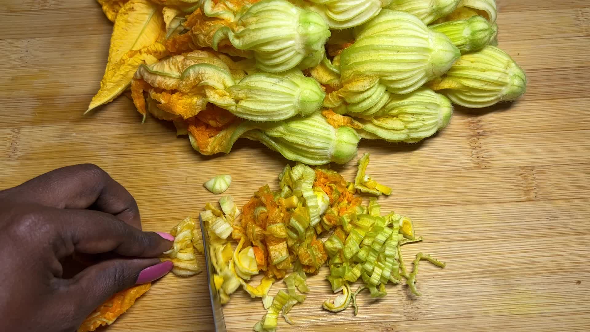 Squash flower Thoran