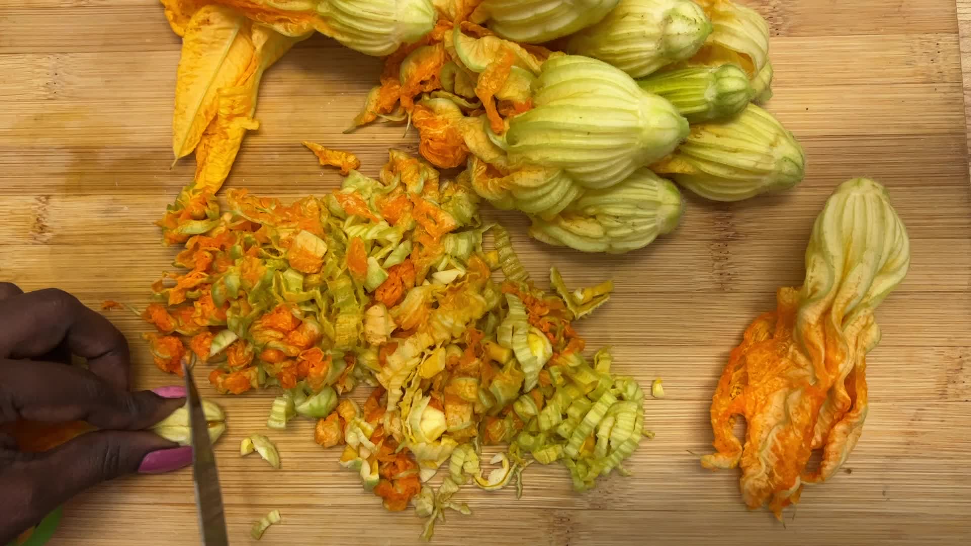 Squash flower Thoran