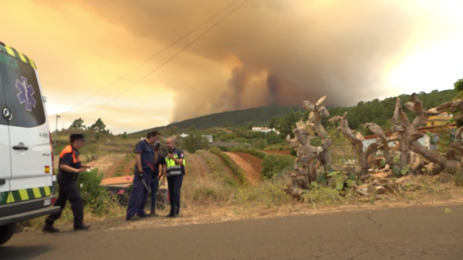 Wildfire On Spain's Tenerife Burning 'Out Of Control'