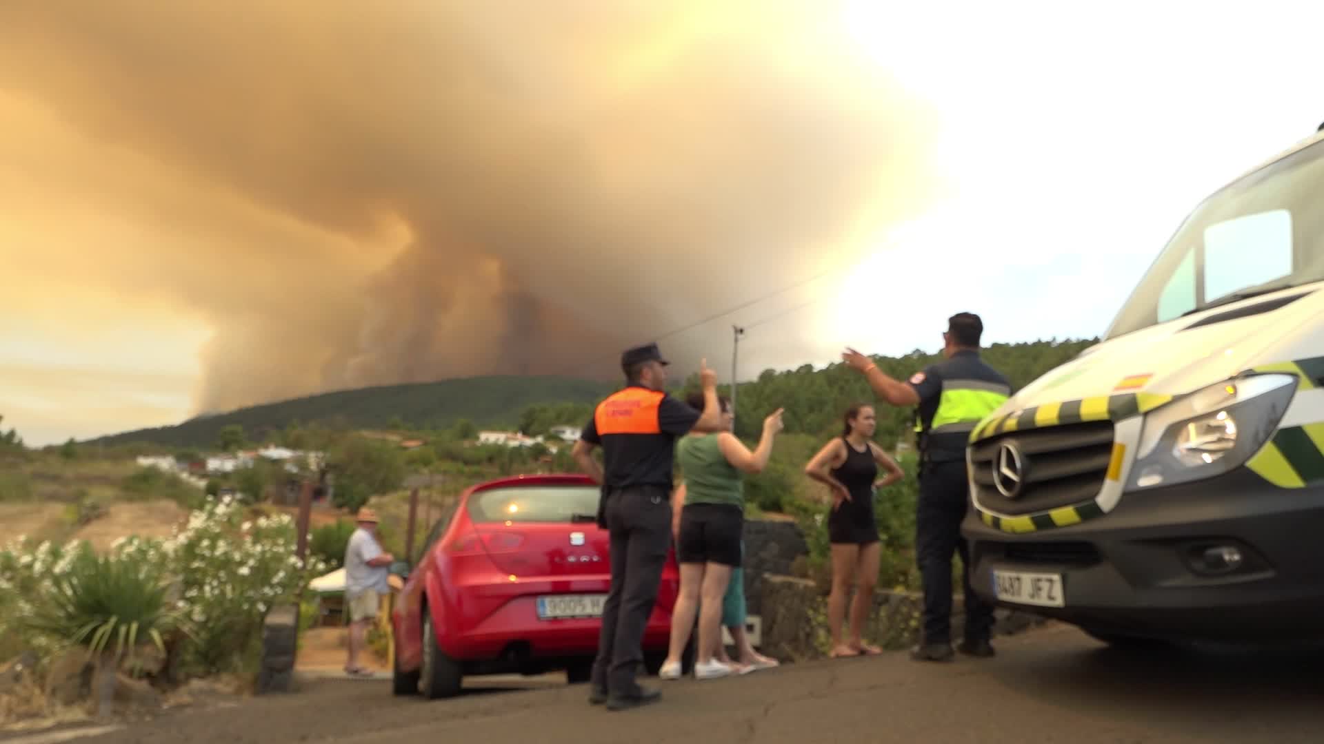Wildfire On Spain's Tenerife Burning 'Out Of Control'