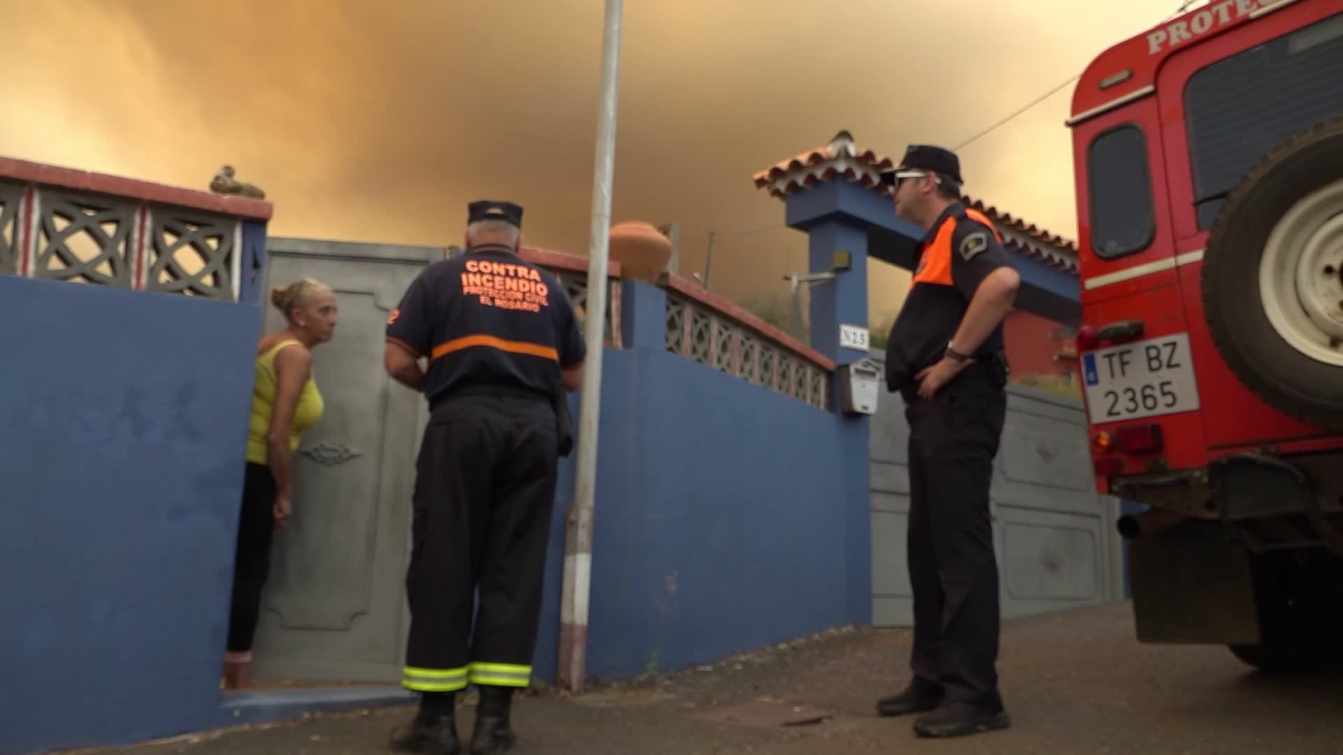 Wildfire On Spain's Tenerife Burning 'Out Of Control'