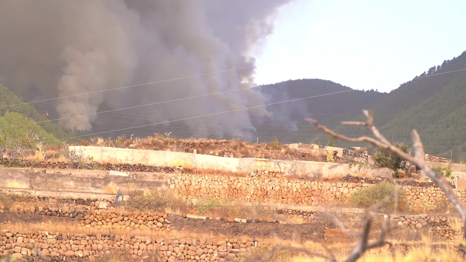 Wildfire On Spain's Tenerife Burning 'Out Of Control'