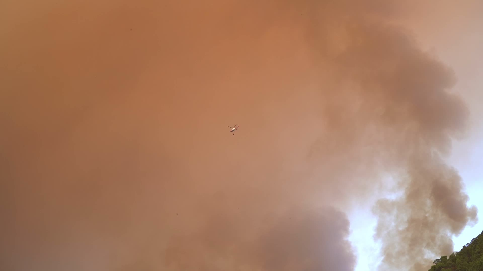 Wildfire On Spain's Tenerife Burning 'Out Of Control'
