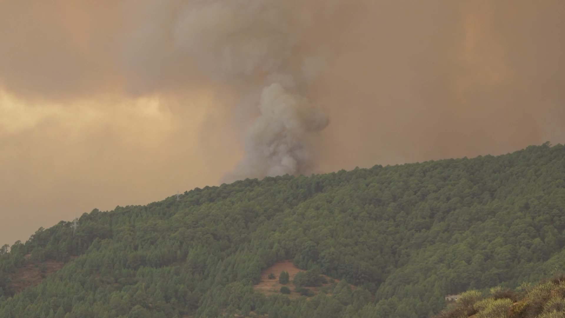 Wildfire On Spain's Tenerife Burning 'Out Of Control'