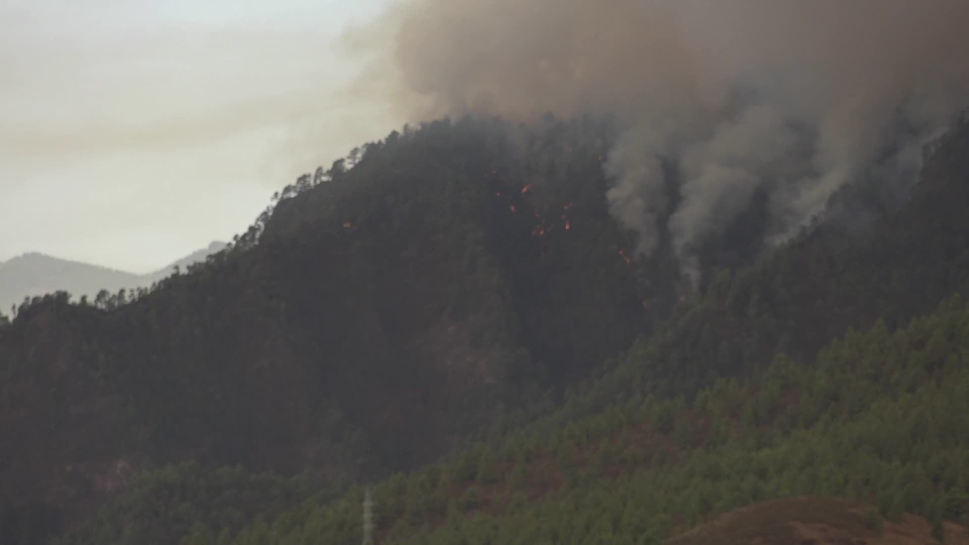Wildfire On Spain's Tenerife Burning 'Out Of Control'