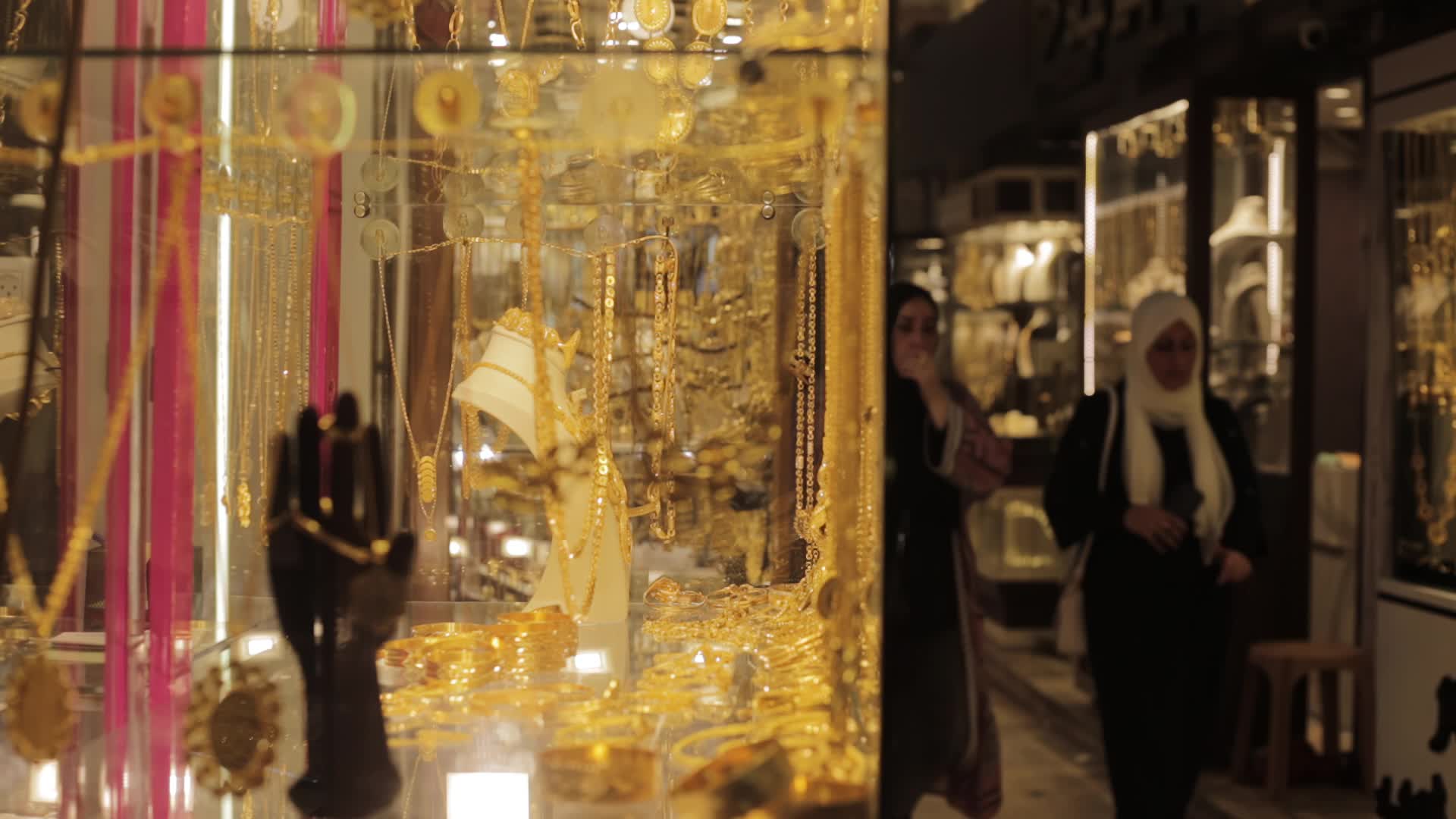 Qissariya gold Market in east Gaza City