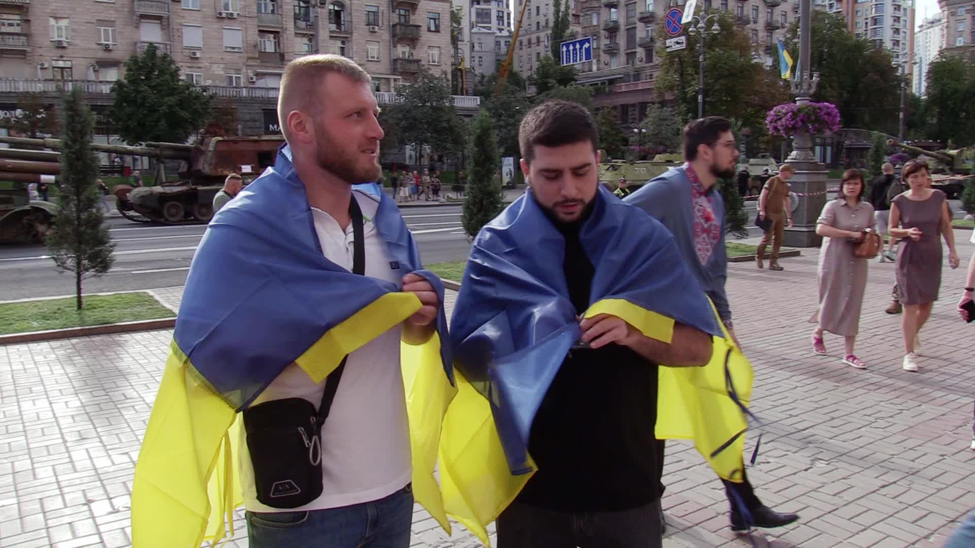 Ukraine celebrates the Day of the National Flag, amid Russian invasion of Ukraine
