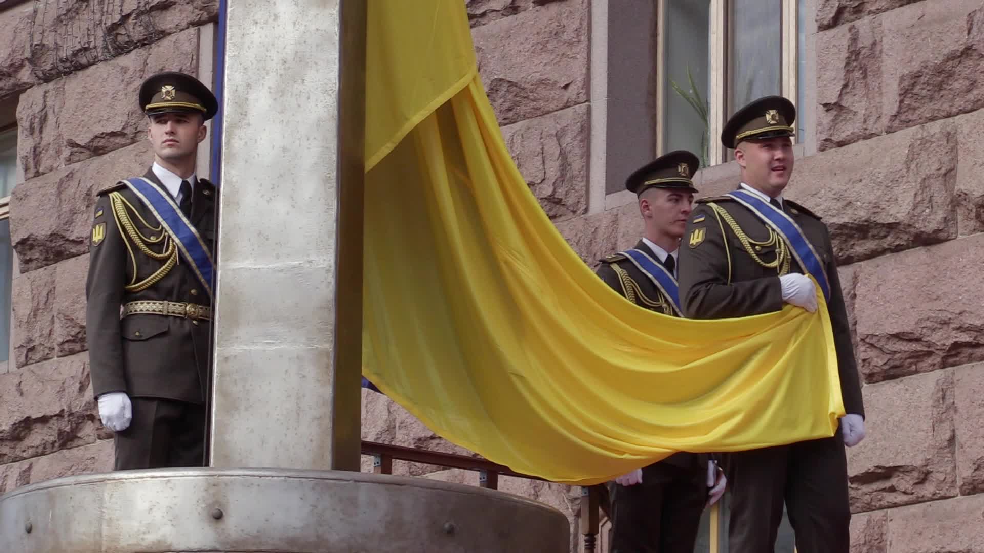 Ukraine celebrates the Day of the National Flag, amid Russian invasion of Ukraine