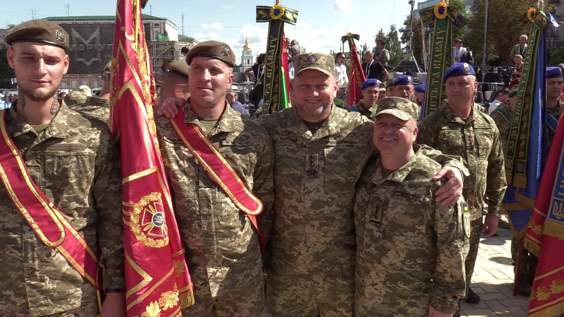 Ukraine celebrates the Independence Day, amid Russian invasion of Ukraine