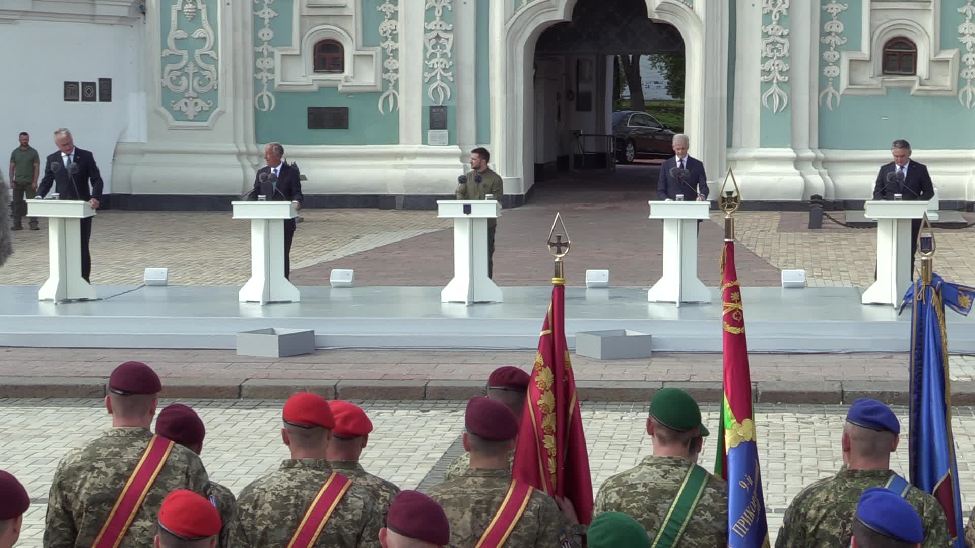 Ukraine celebrates the Independence Day, amid Russian invasion of Ukraine