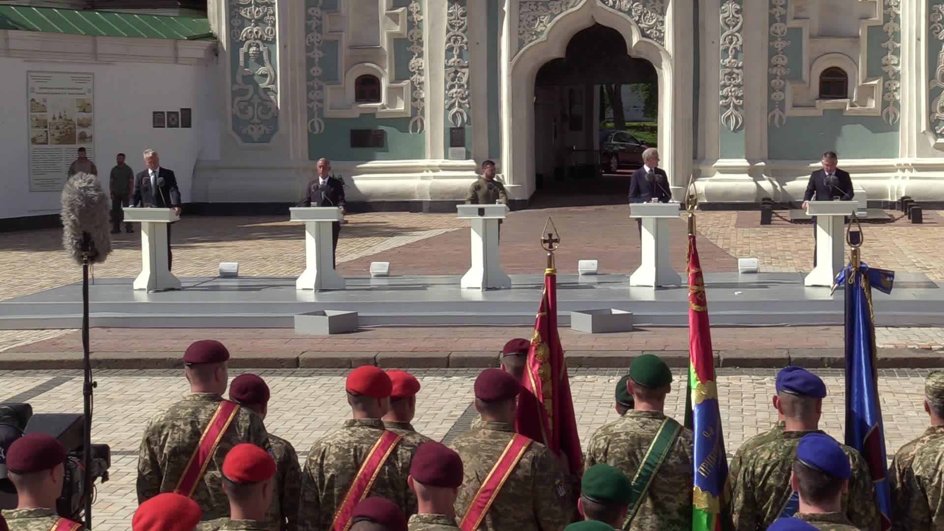 Ukraine celebrates the Independence Day, amid Russian invasion of Ukraine