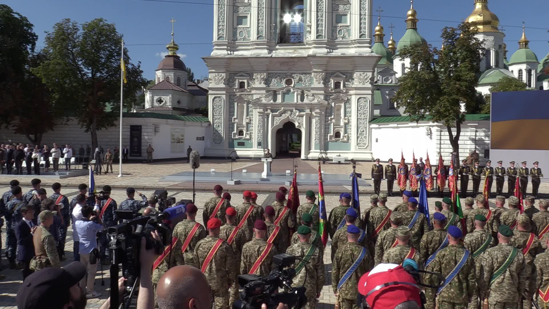 Ukraine celebrates the Independence Day, amid Russian invasion of Ukraine