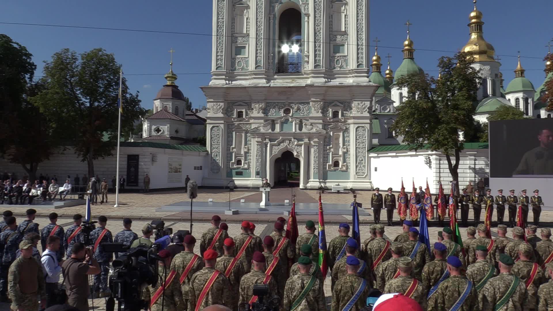 Ukraine celebrates the Independence Day, amid Russian invasion of Ukraine