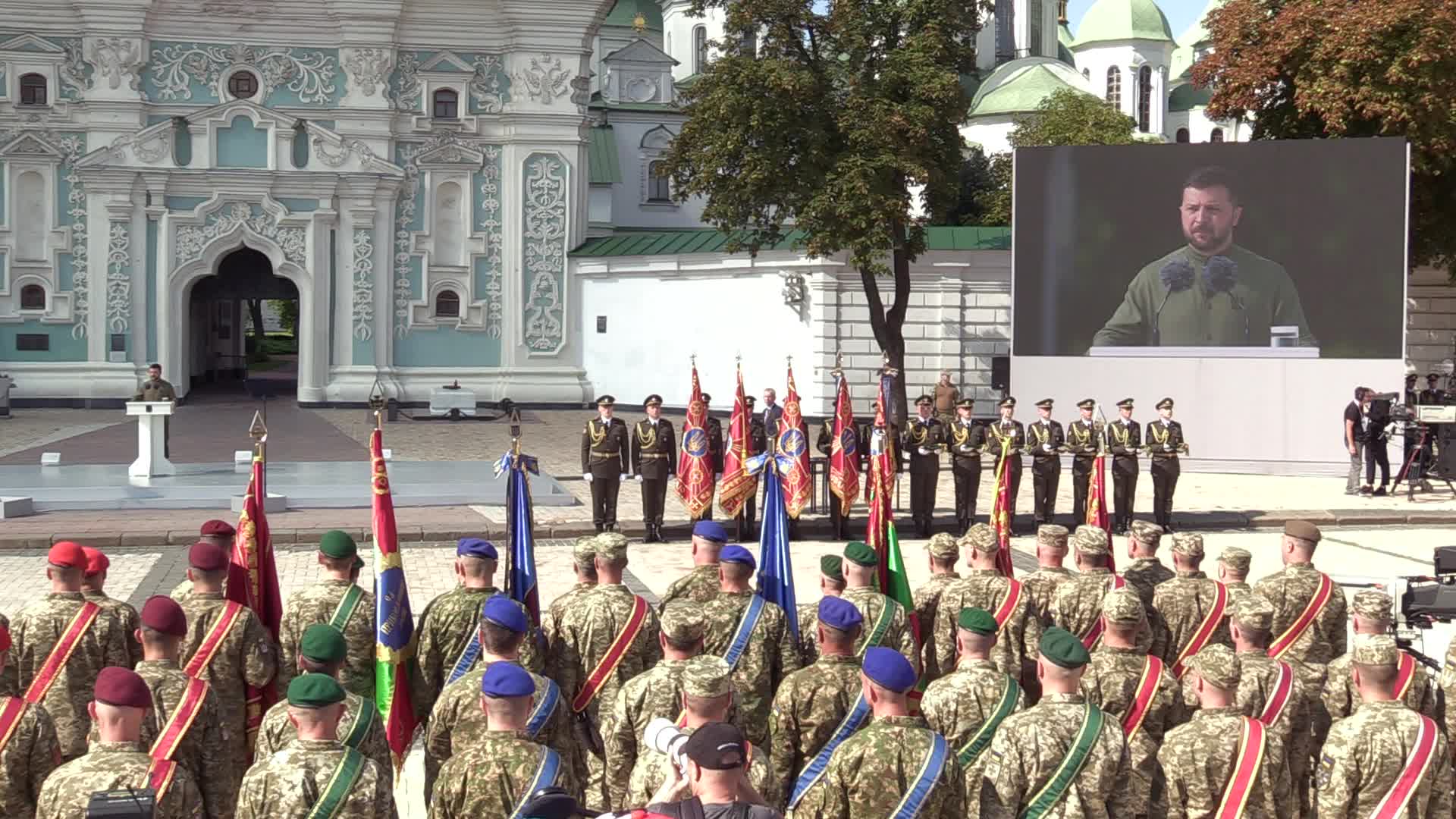 Ukraine celebrates the Independence Day, amid Russian invasion of Ukraine